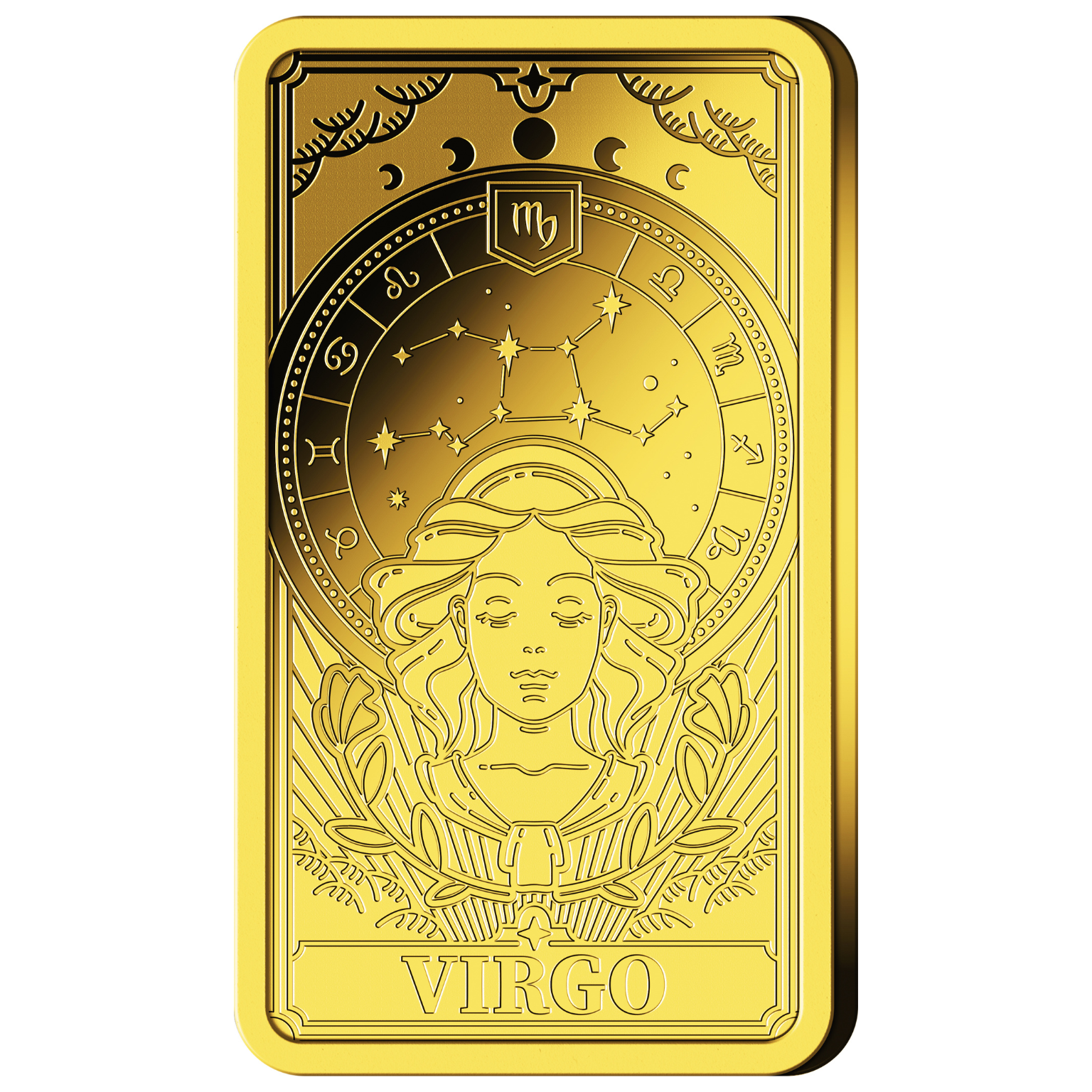 Goldbarren Sternzeichen Jungfrau (mit Zertifikat)