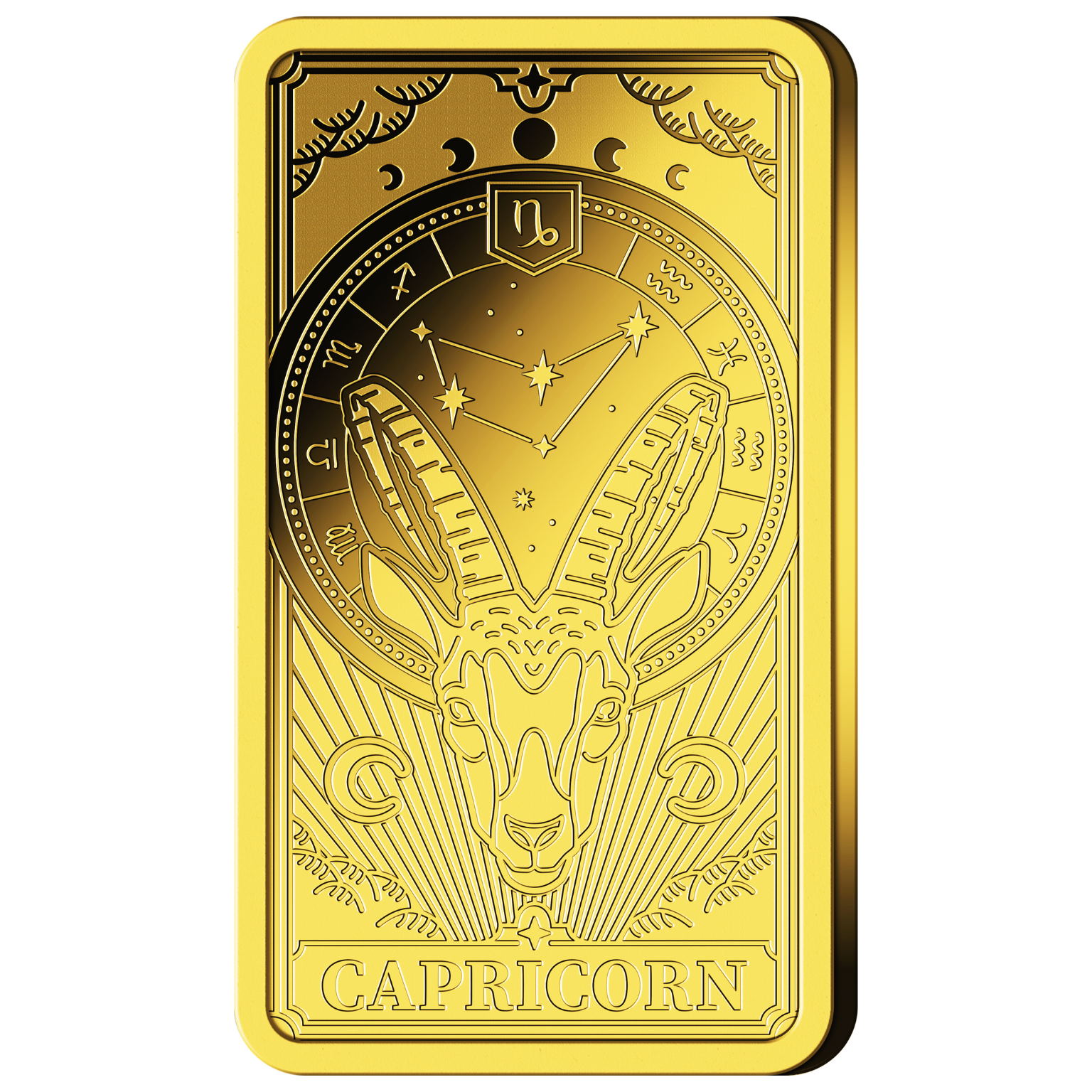 Goldbarren Sternzeichen Steinbock (mit Zertifikat)