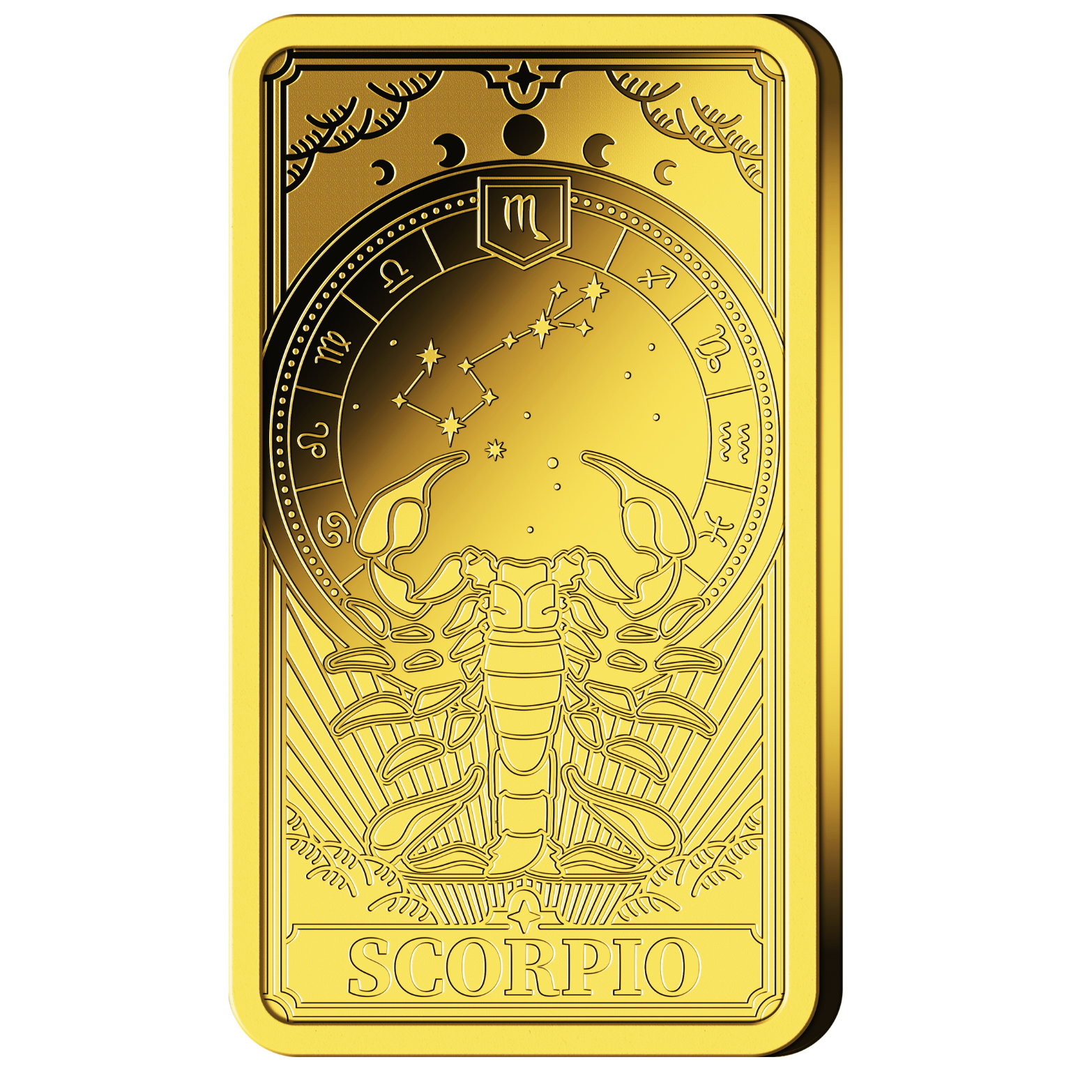 Goldbarren Sternzeichen Skorpion (mit Zertifikat)