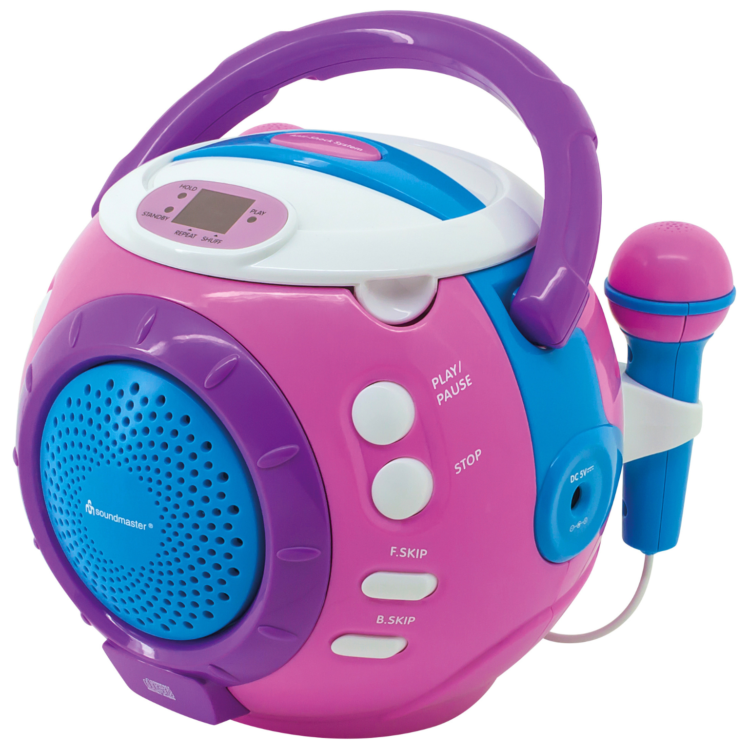 Kinder CD-Spieler mit Mitsing-Funktion