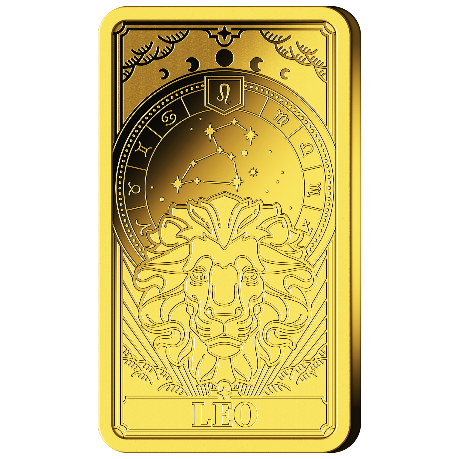 Goldbarren Sternzeichen Löwe (mit Zertifikat)