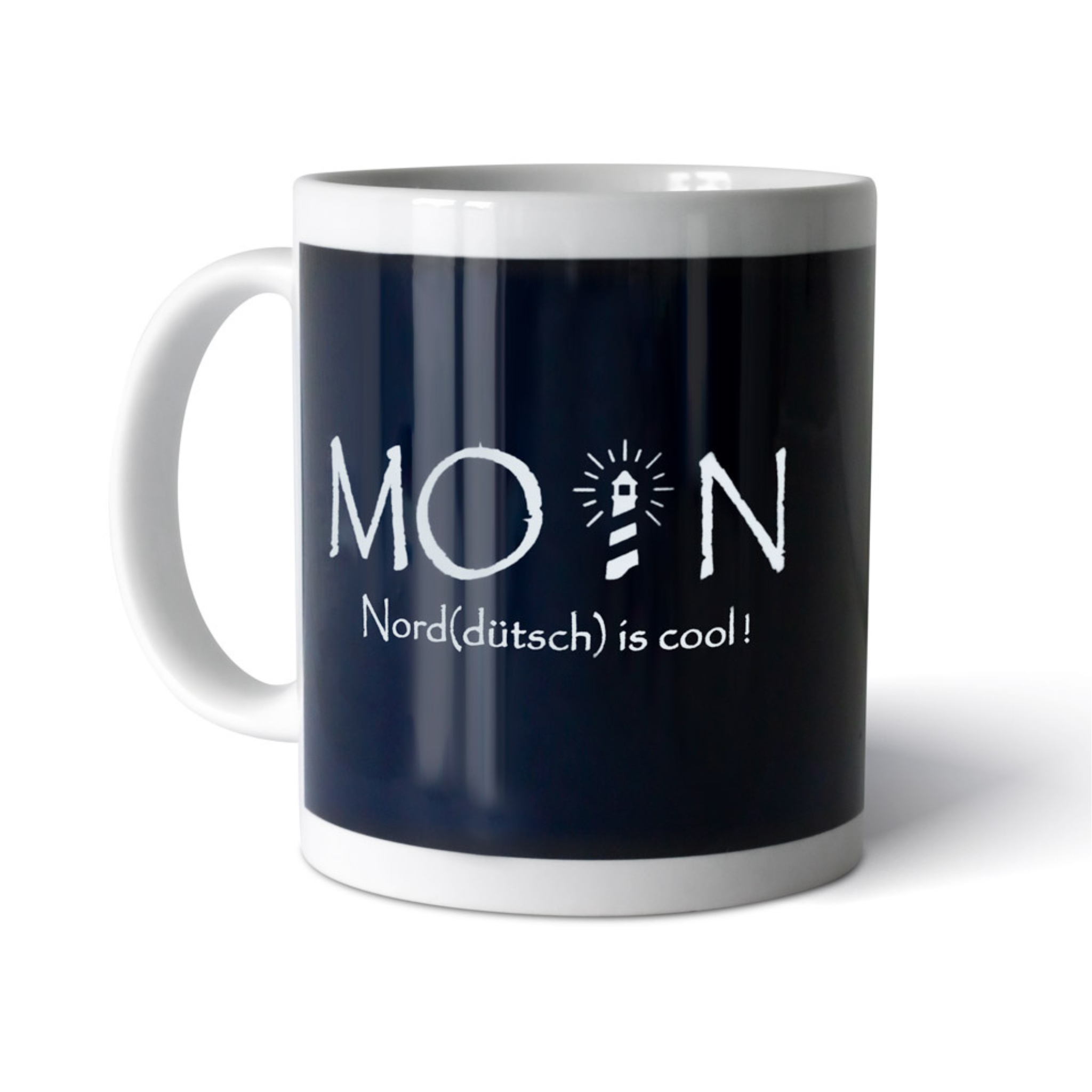 Kaffeebecher "Moin - Nord(dütsch) is cool!"