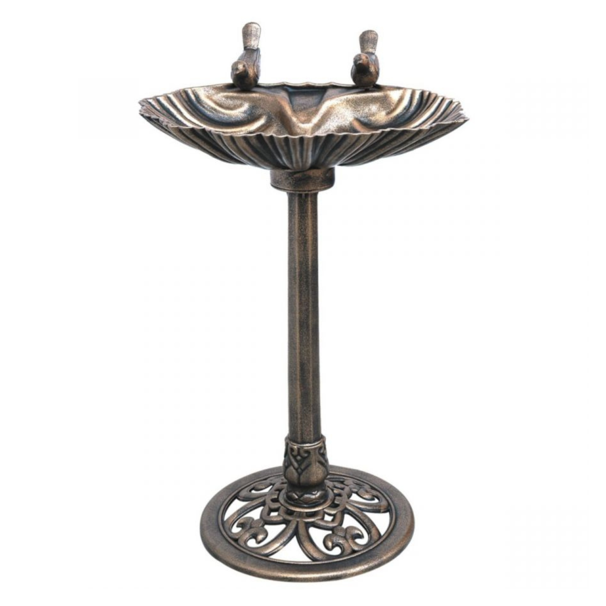 Vogeltränke muschelförmig