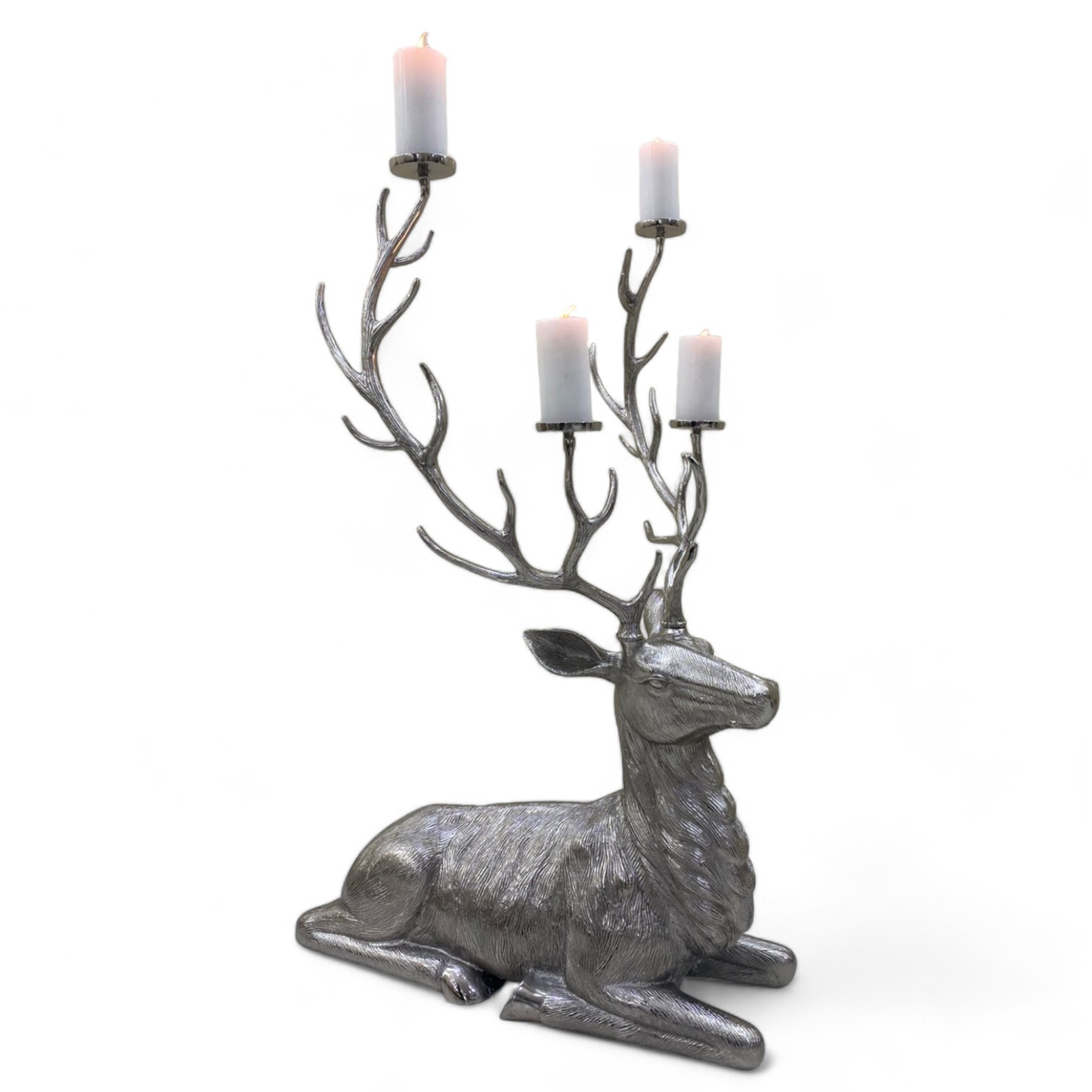 Hirsch mit Kerzenhaltern HERT