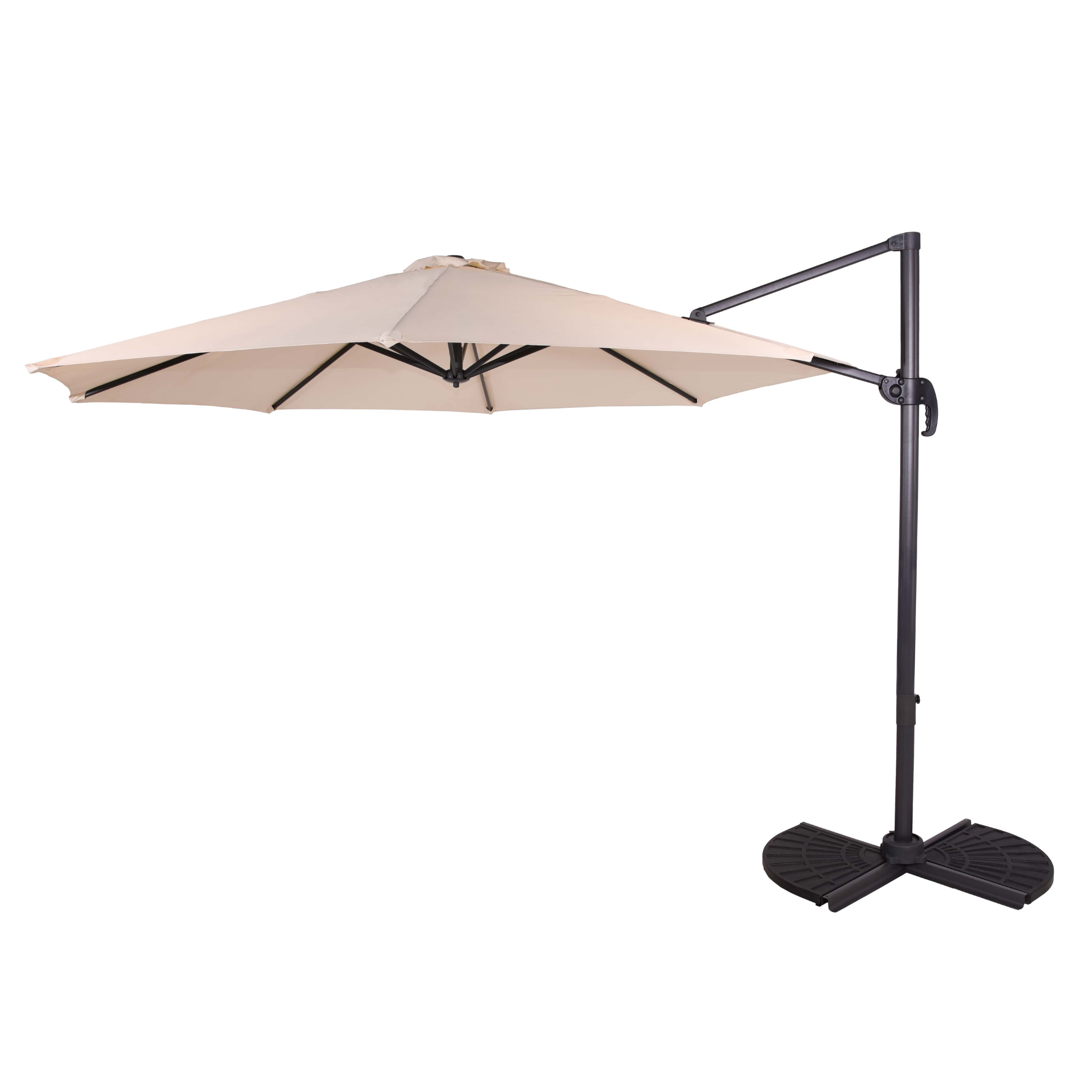 Deluxe-Ampelschirm Ø 300 cm (CREME)