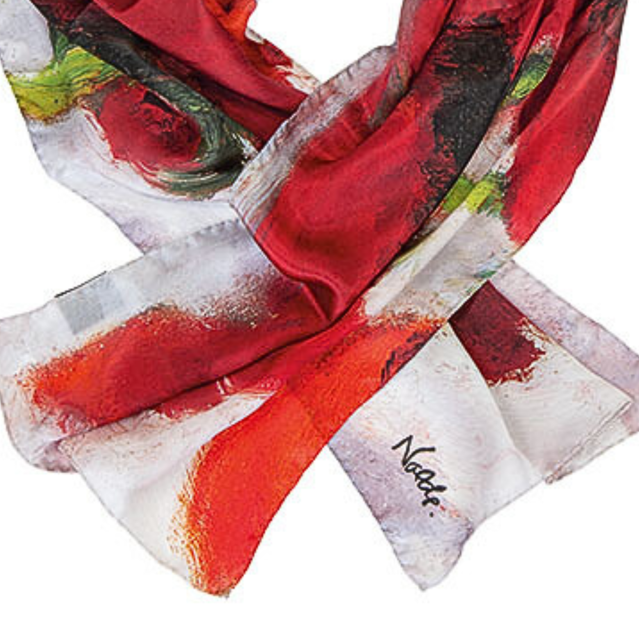 Emil Nolde: Seidenschal "Großer Mohn (Rot, Rot, Rot)"