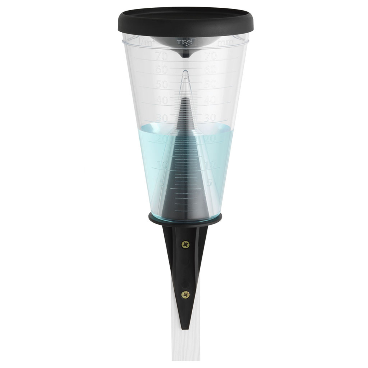 Analoger Regenmesser