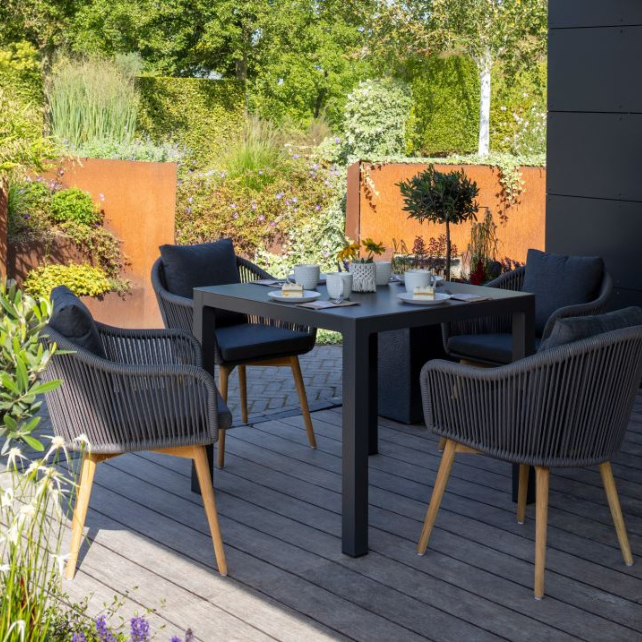 Gartenmöbelset - Sessel Solana & Tisch Tarifa