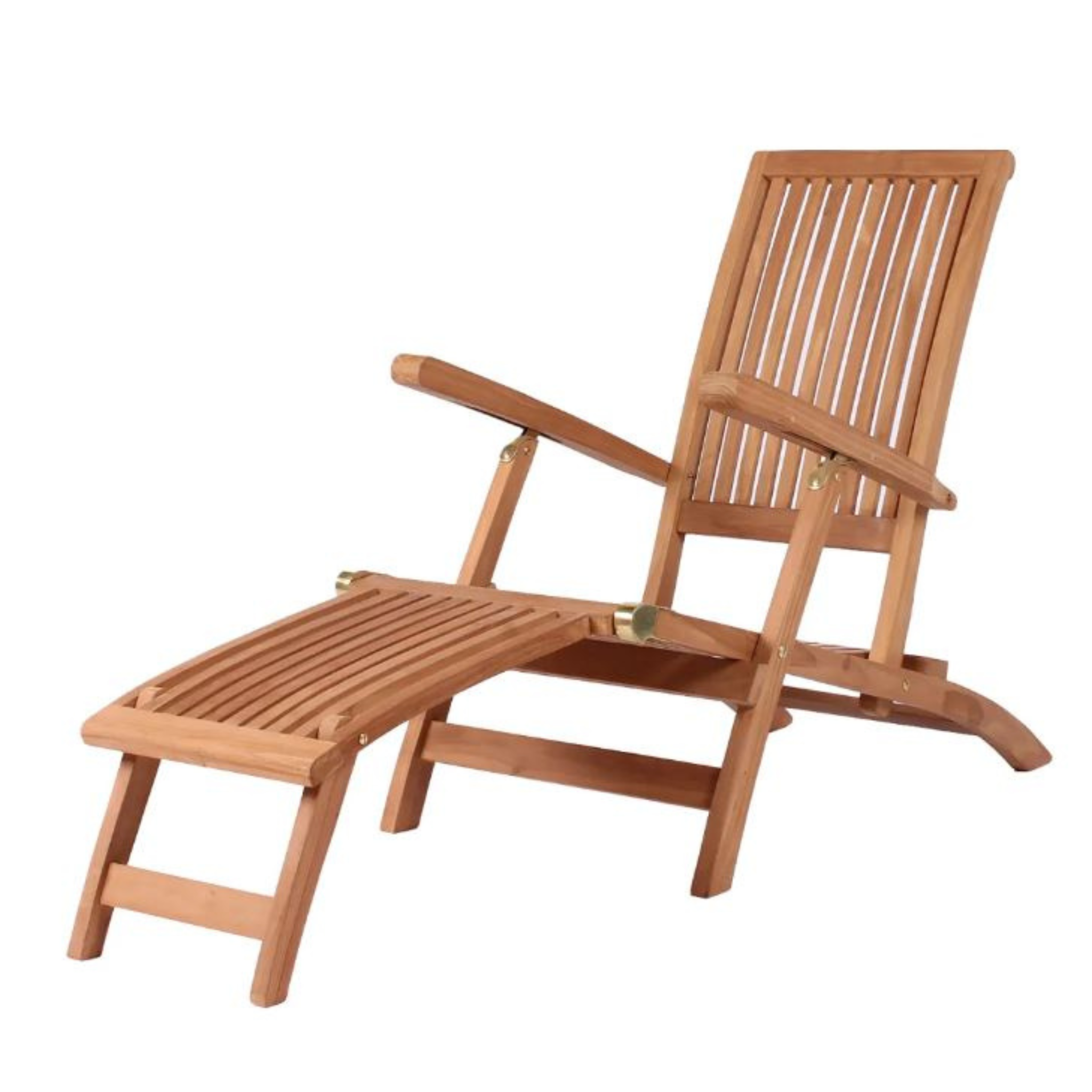Teakholz Gartenliegestuhl Yacht