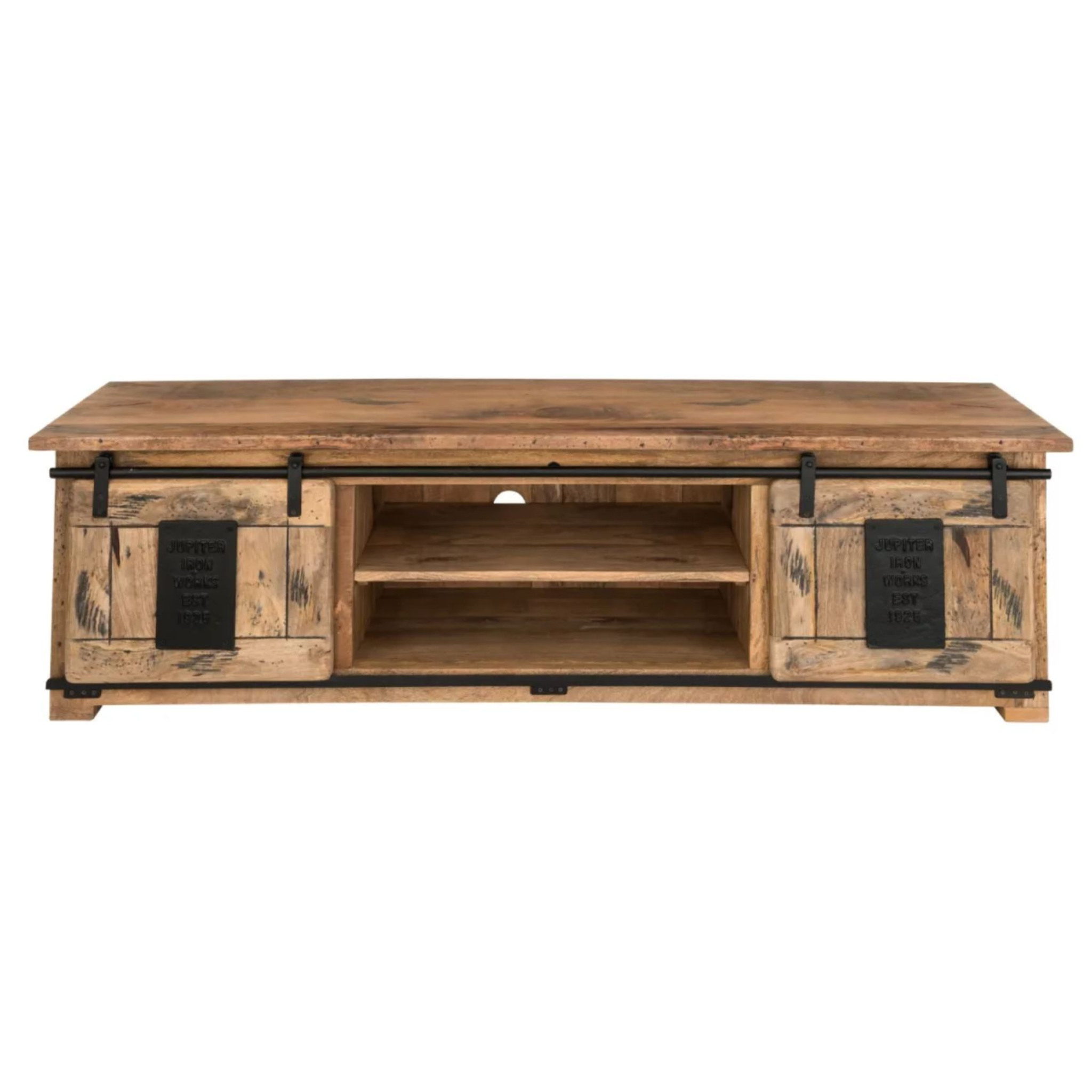 Vintage TV Couchtisch Florenz Mangoholz (180 cm)