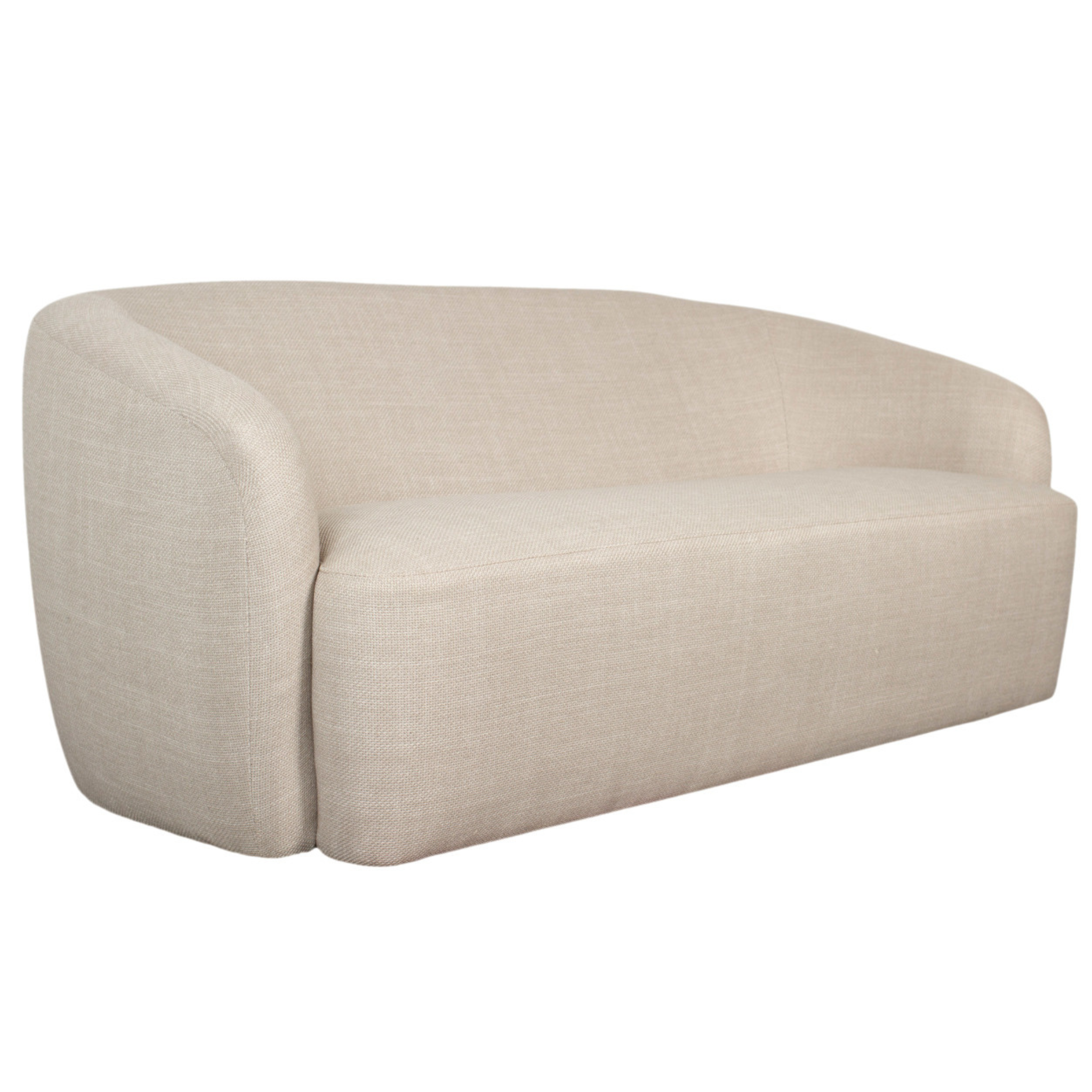 Lounge Sofa Loconia 2,5-Sitzer Beige