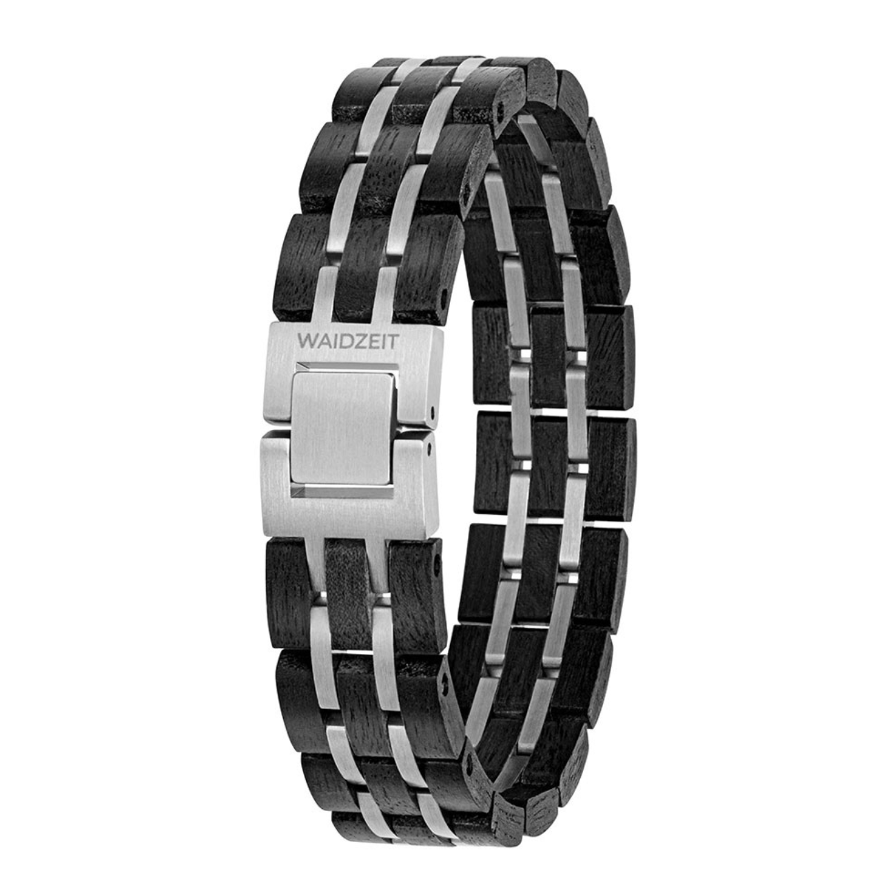 Elementarmband Herren Ebenholz-Silber
