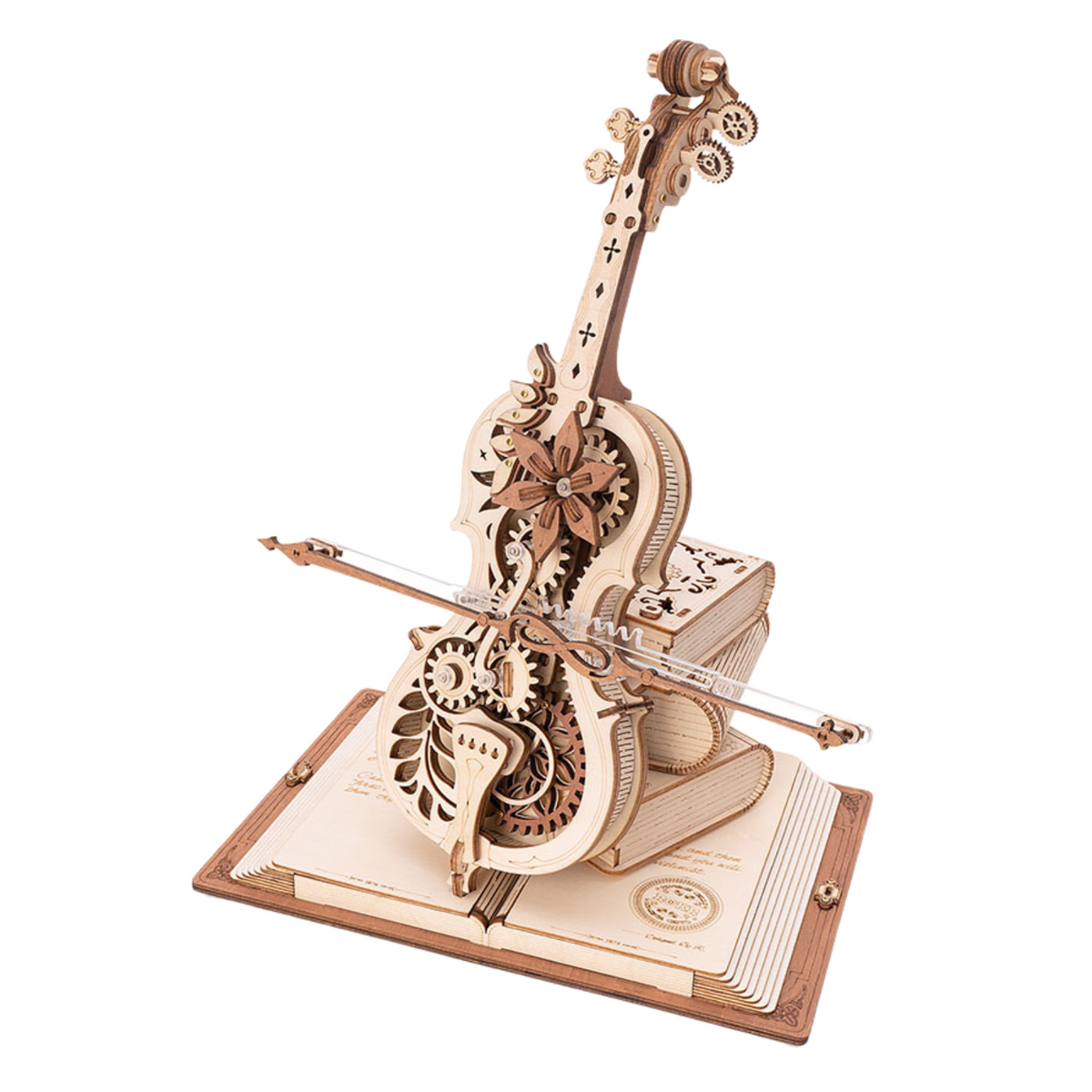 3D-Holzpuzzle - Magic Cello