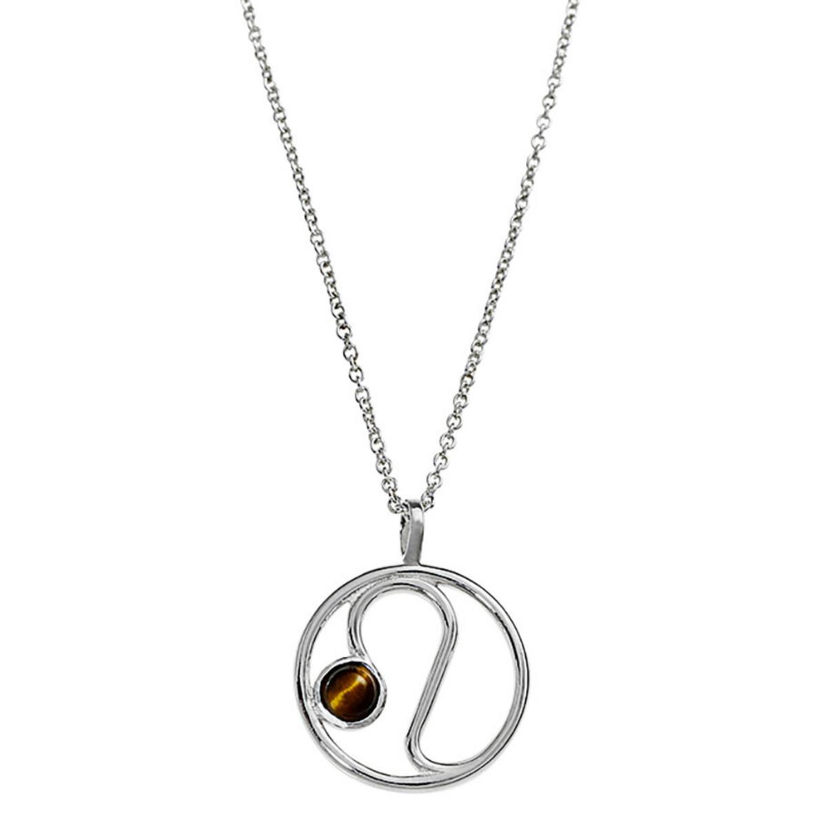 Kettenanhänger Sternzeichen Löwe | 23.07. - 23.08. (mit Kette, 925er Silber)
