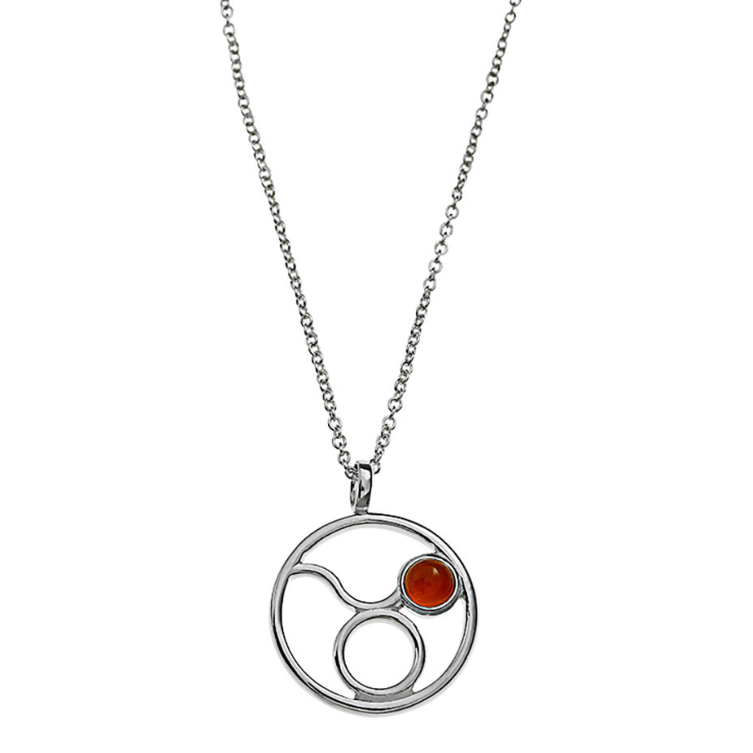 Kettenanhänger Sternzeichen Stier (mit Kette, 925er Silber)