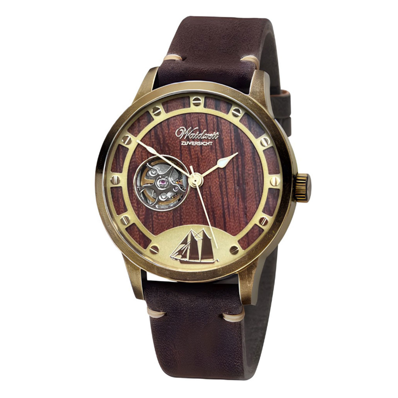 Zuversicht Gold Automatikuhr