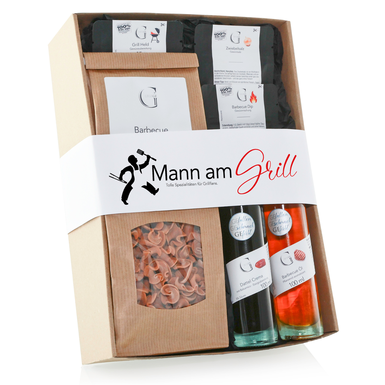 Geschenk-Set Mann am Grill