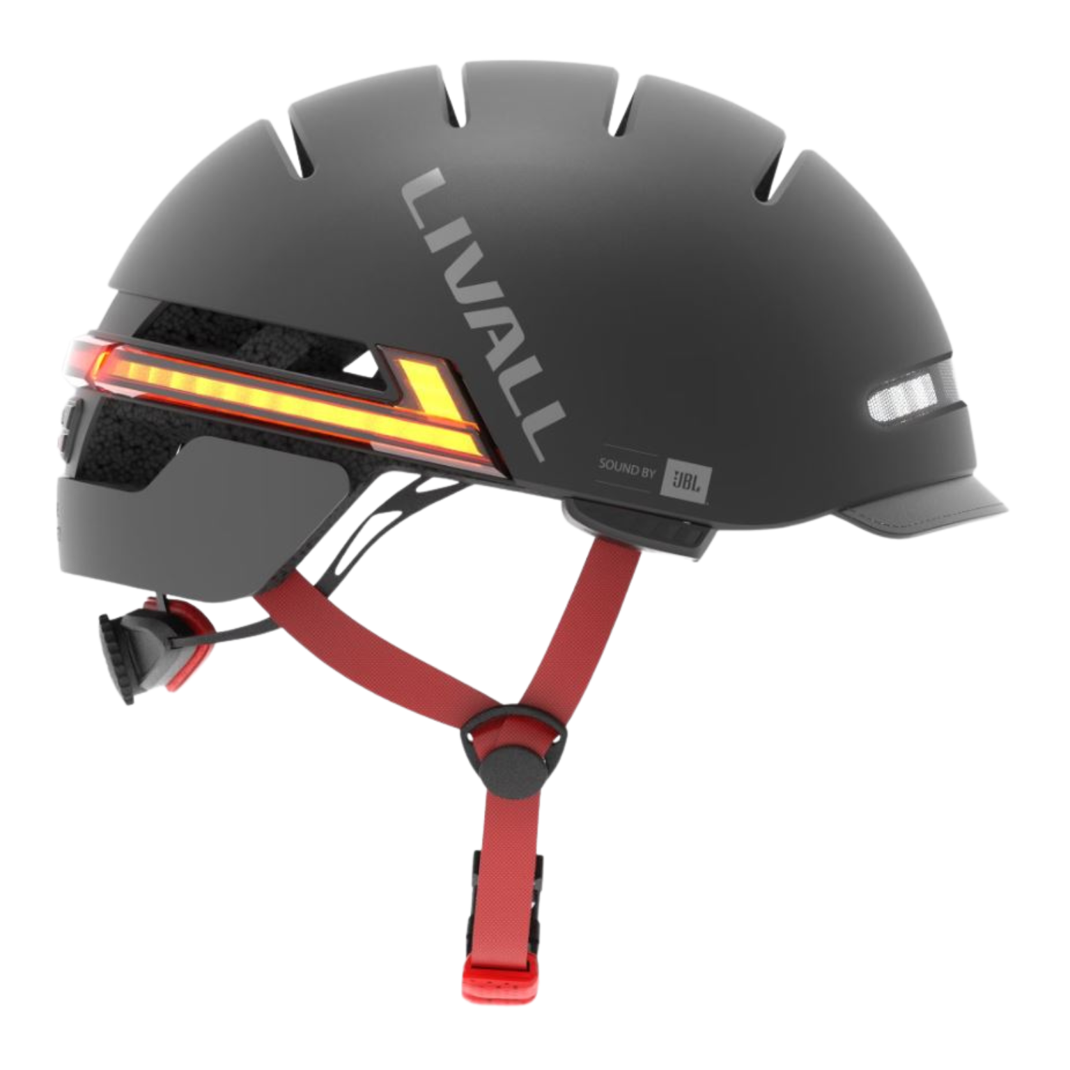 Fahrradhelm mit Sicherheitsassistenten, Headset, Blinker und SOS System