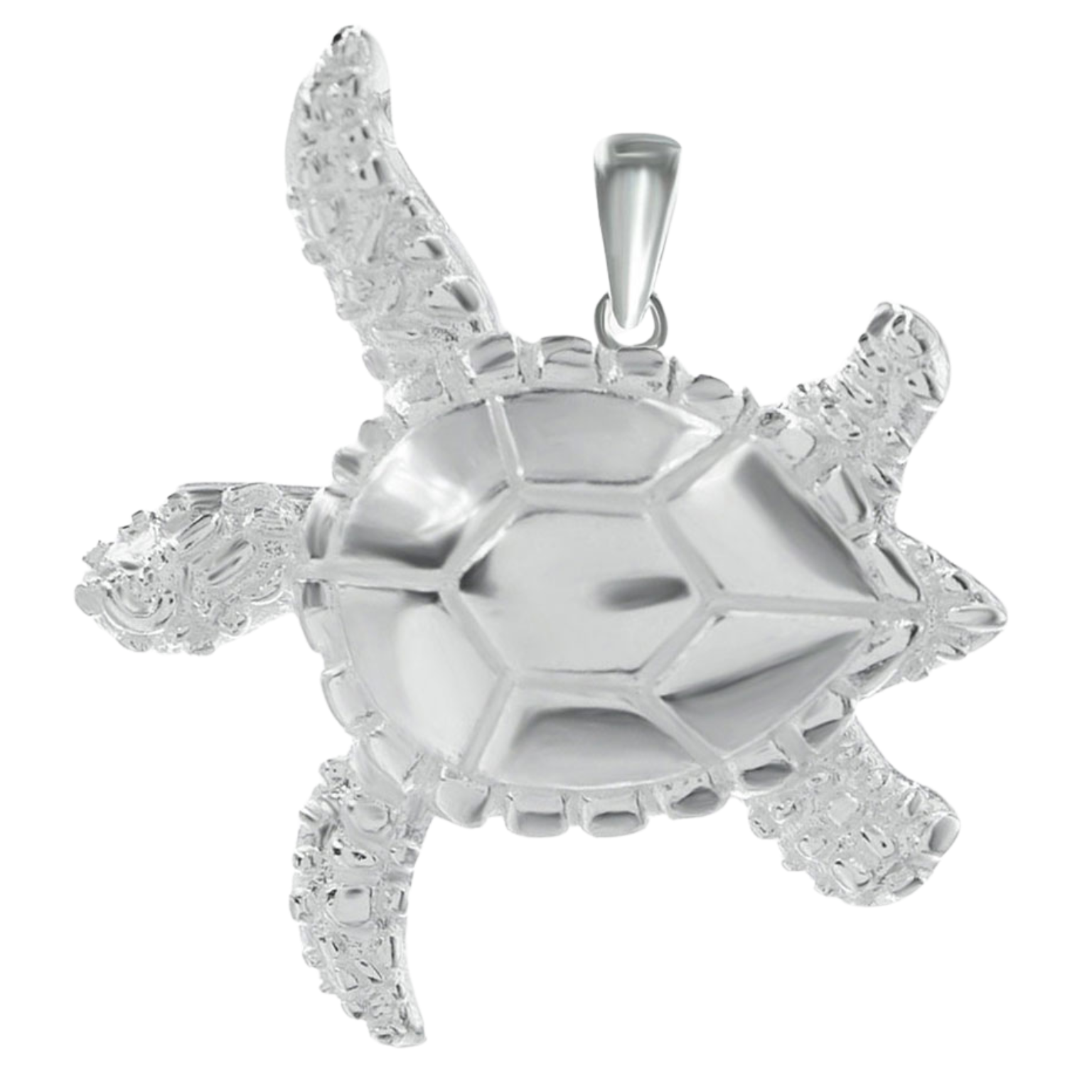 Kettenanhänger Schildkröte - 925 Silber