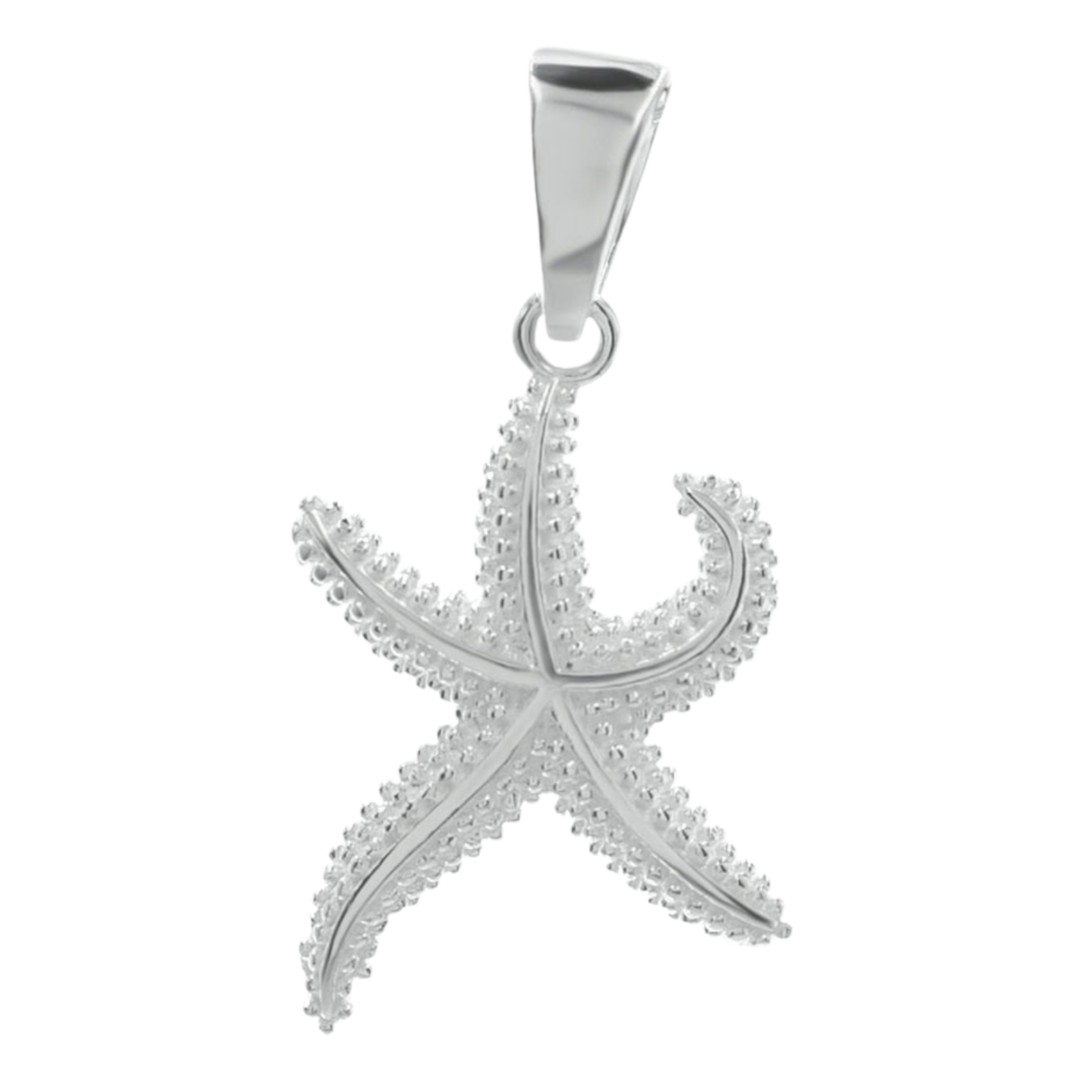 Kettenanhänger Seestern klein - 925 Sterling Silber