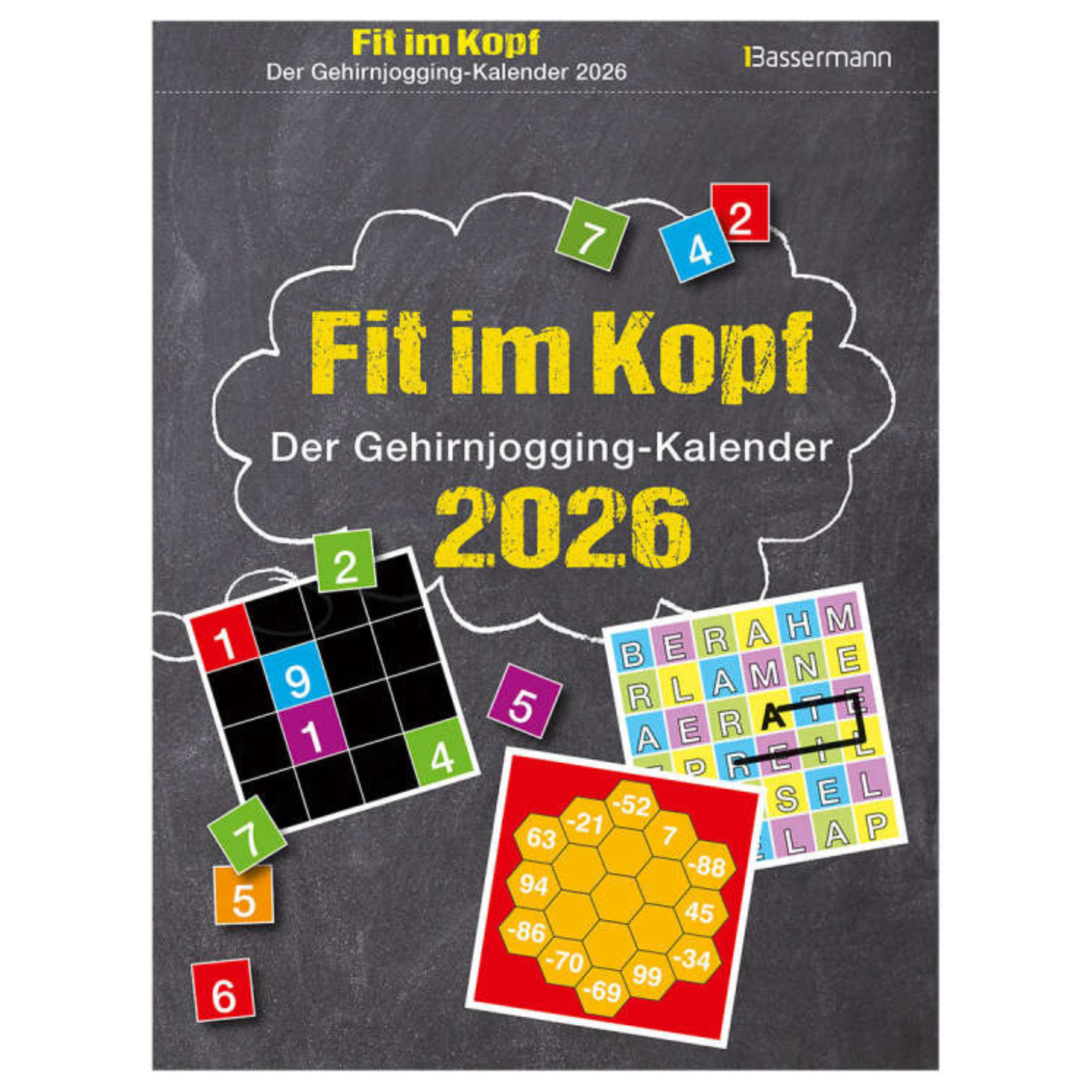 Fit im Kopf Abreißkalender 2026