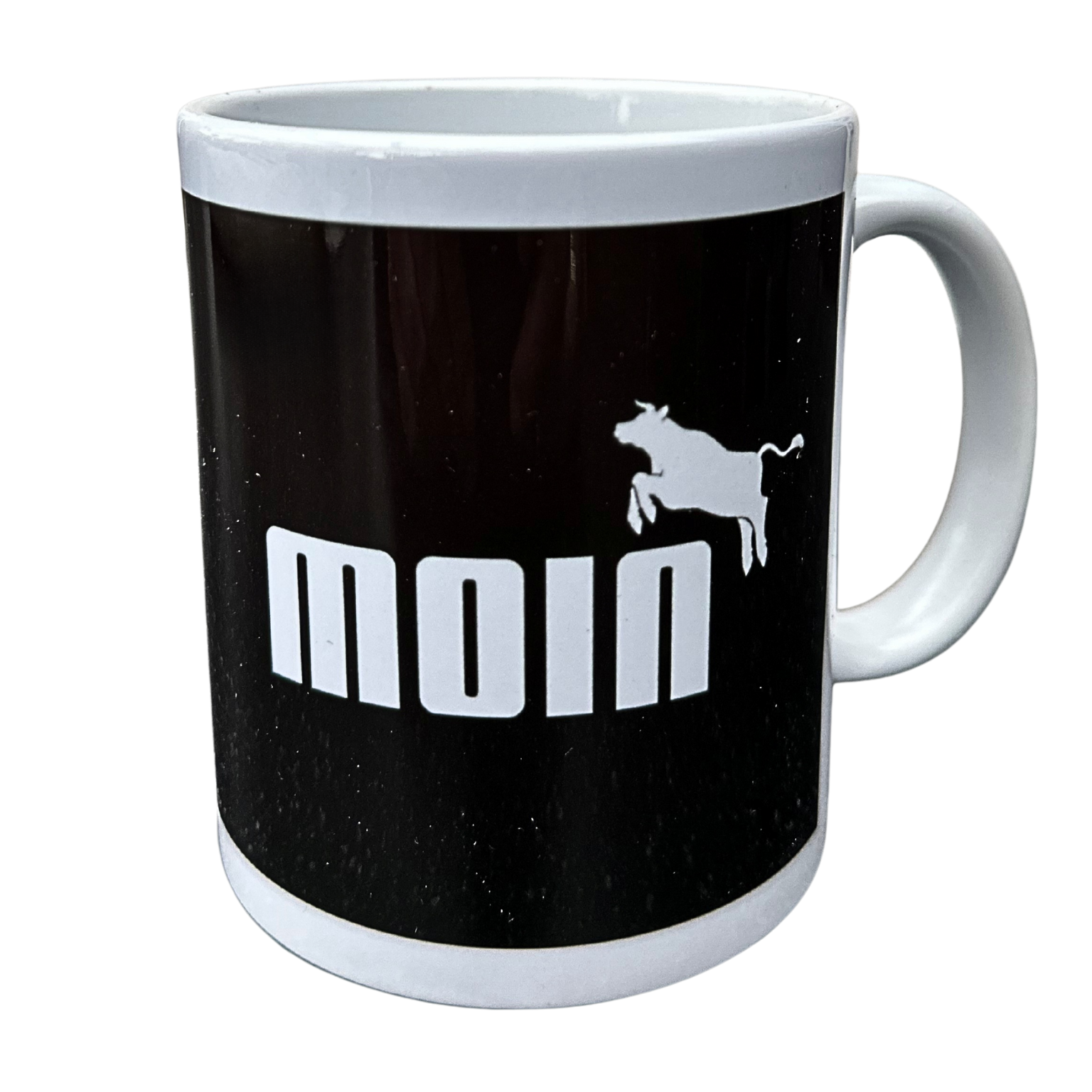 Kaffeebecher "MOIN mit Kuh"