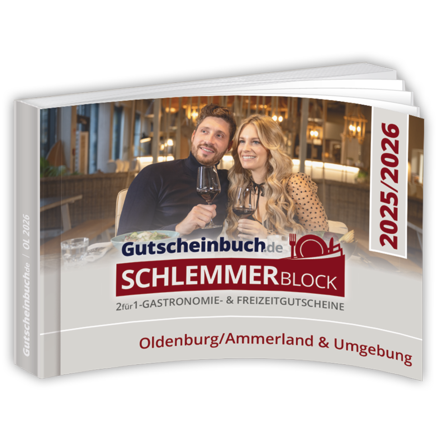 Gutscheinbuch.de Schlemmerblock Oldenburg/ Ammerland & Umgebung 2025/2026