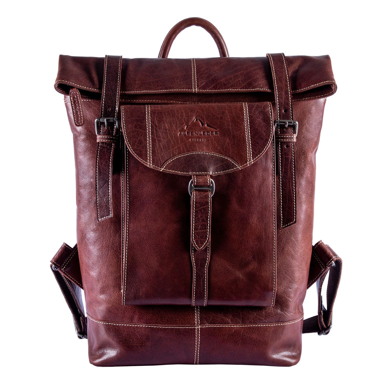 Kurierrucksack MOUNTAINSIDE aus Büffelleder