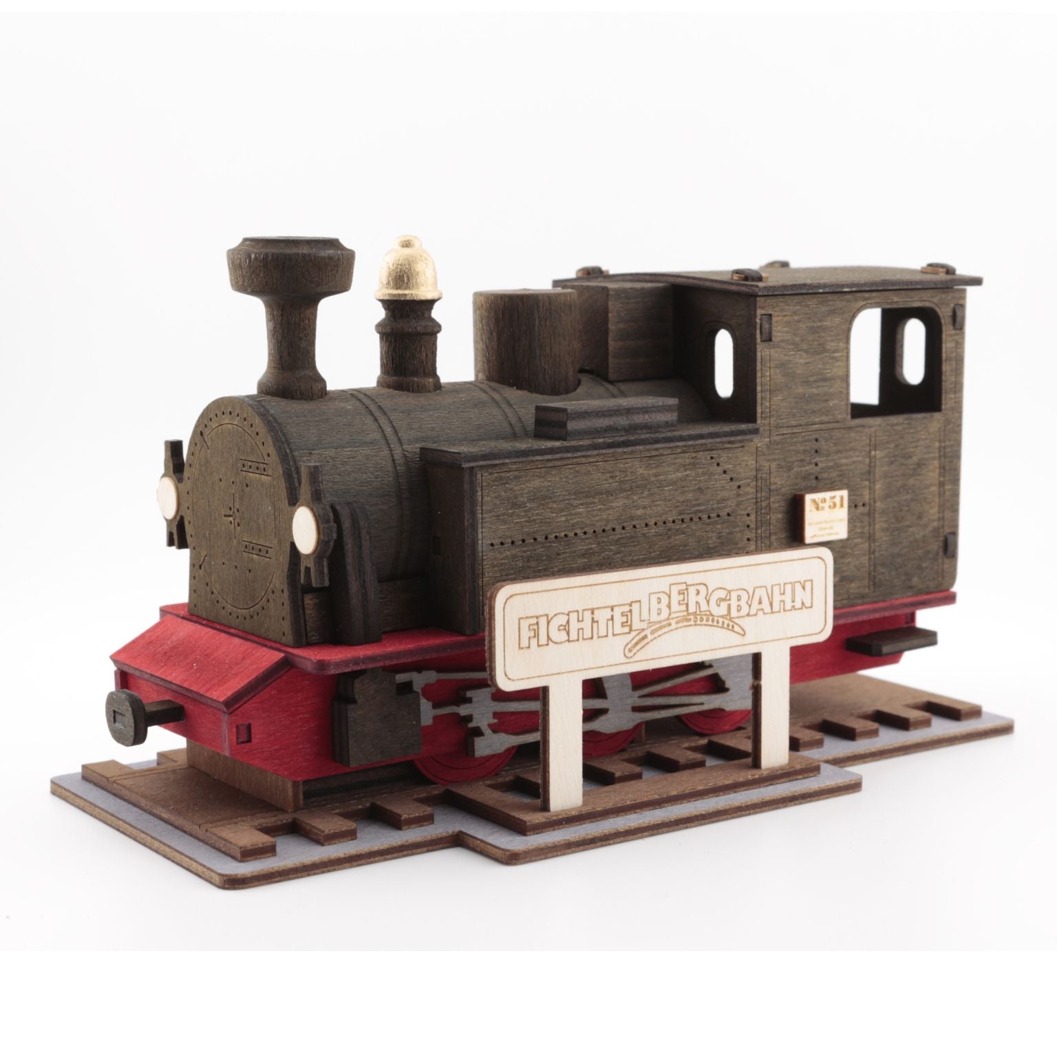 Räucherlok Fichtelbergbahn (schwarz)