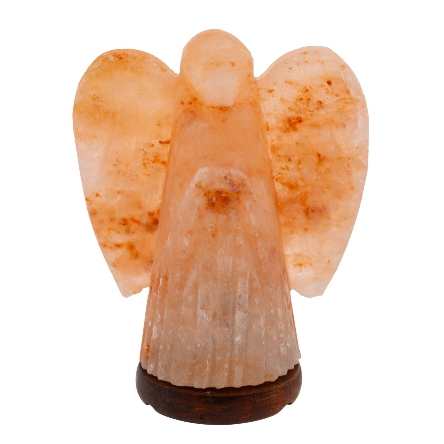 Salzkristalllampe Engel