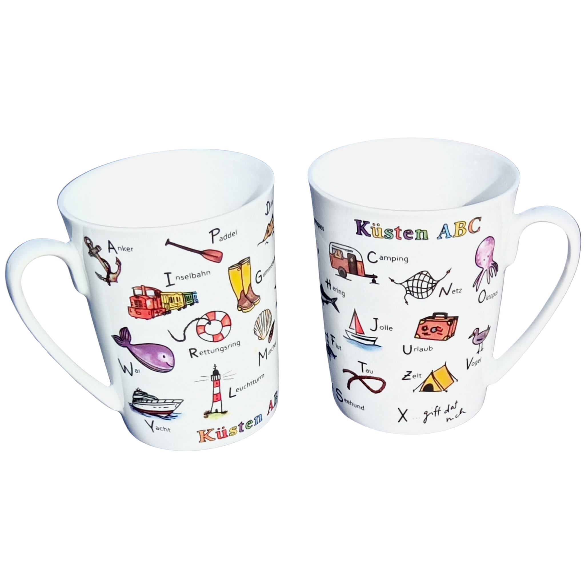 Becher "Küsten ABC"