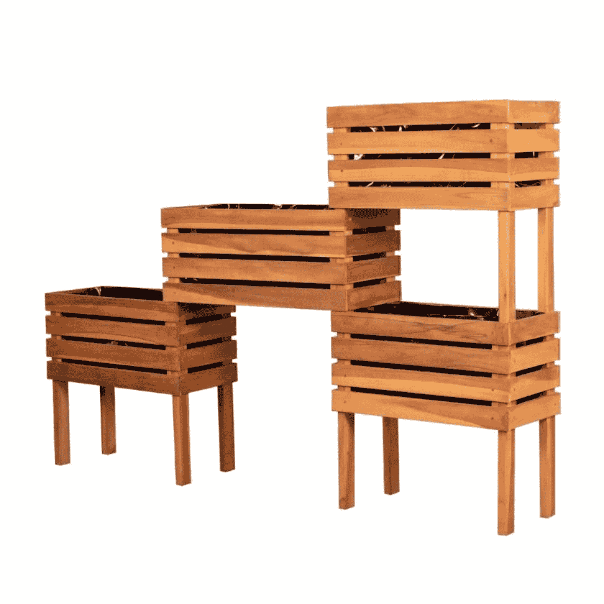 Teakholz Hochbeet Dundee