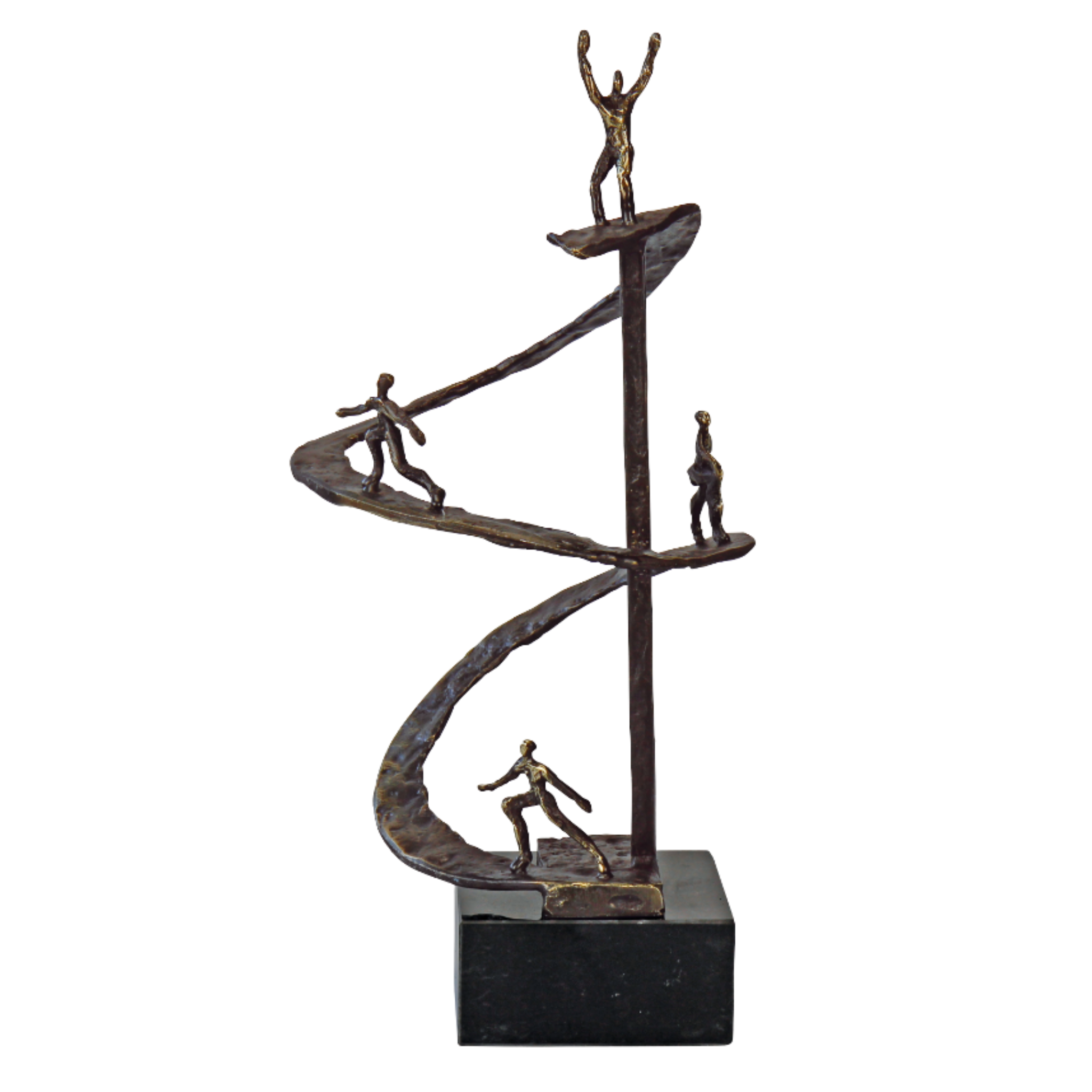 Gerard: Skulptur "Erfolgsspirale"