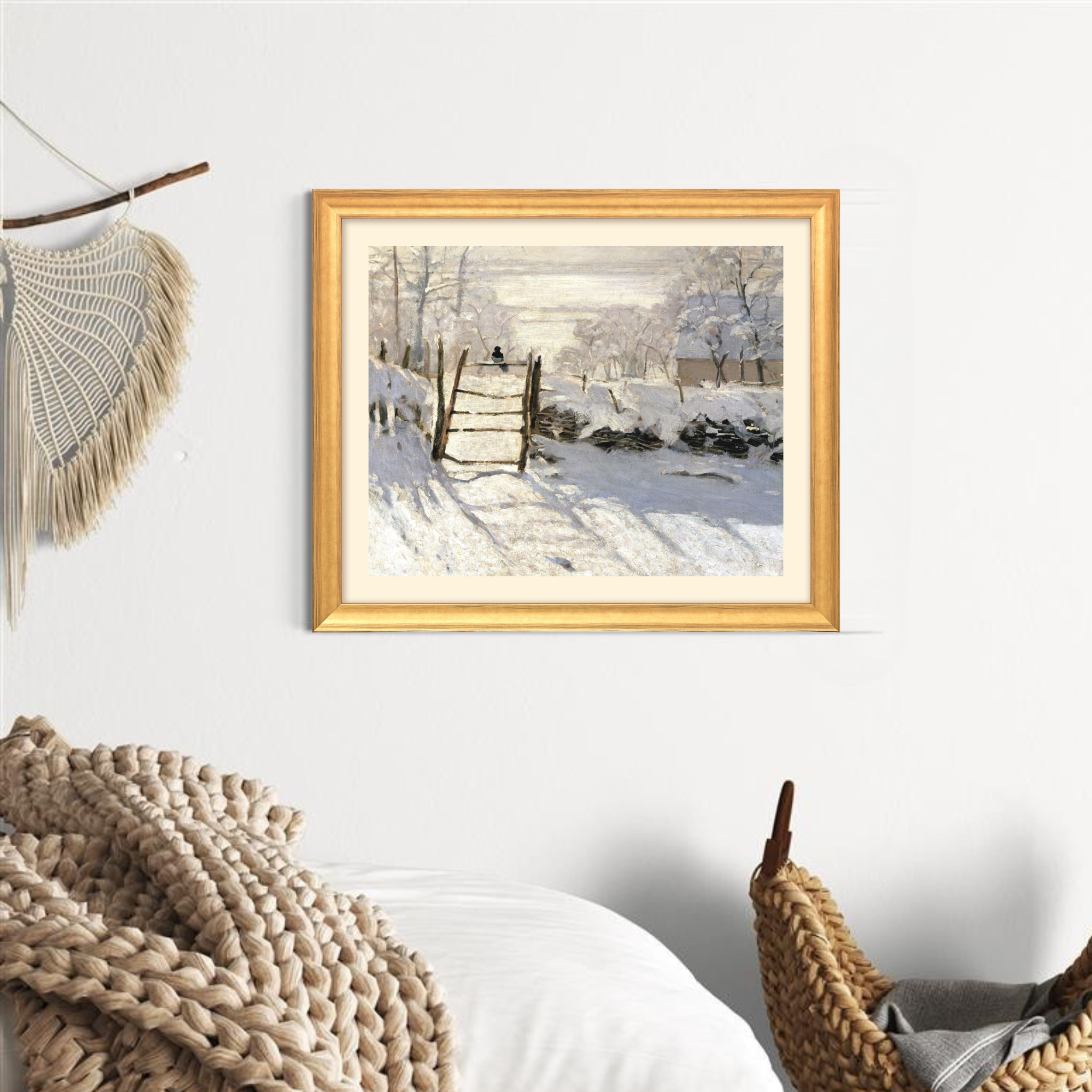 Claude Monet: "Die Elster"