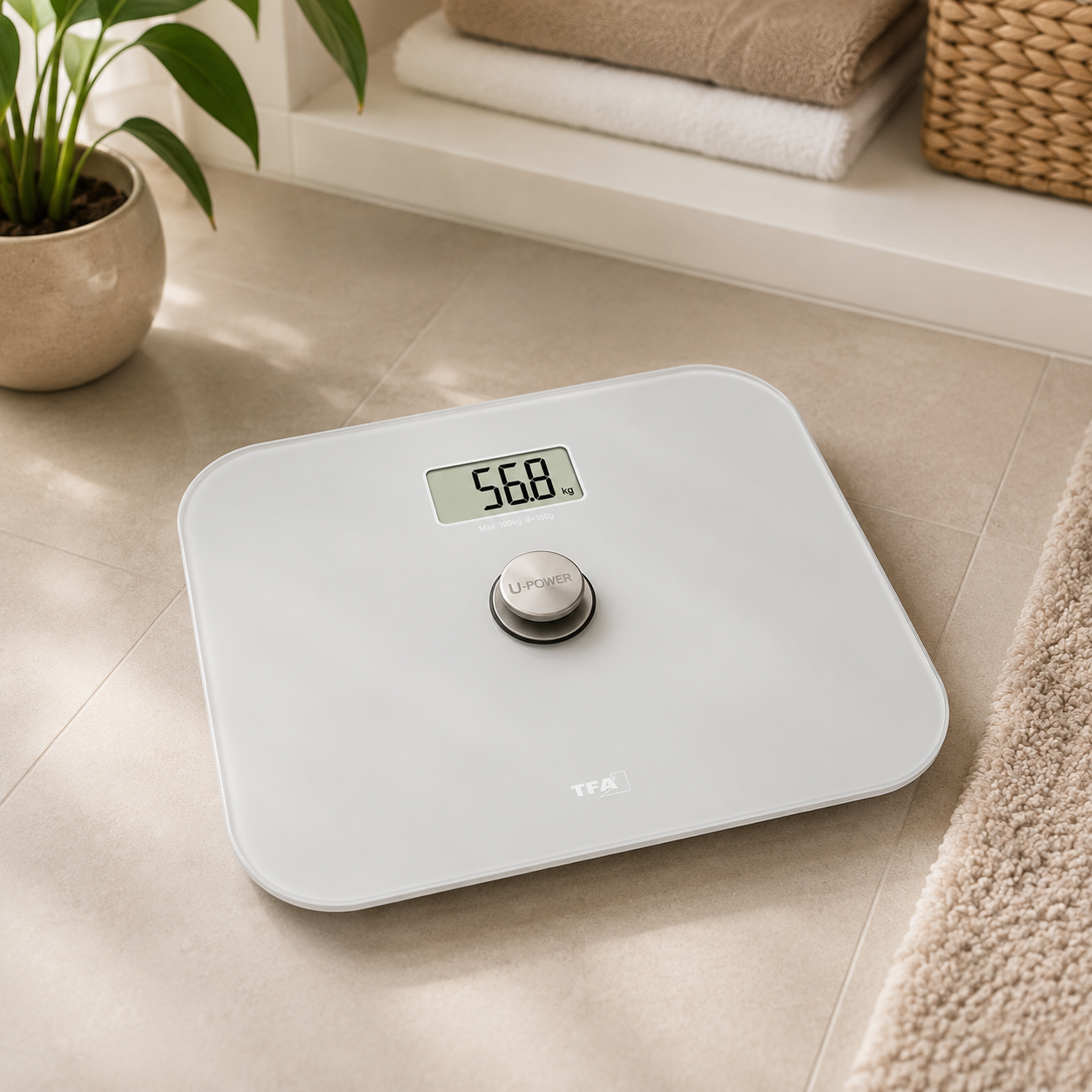 Digitale Personenwaage ECO STEP (benötigt keine Batterie)