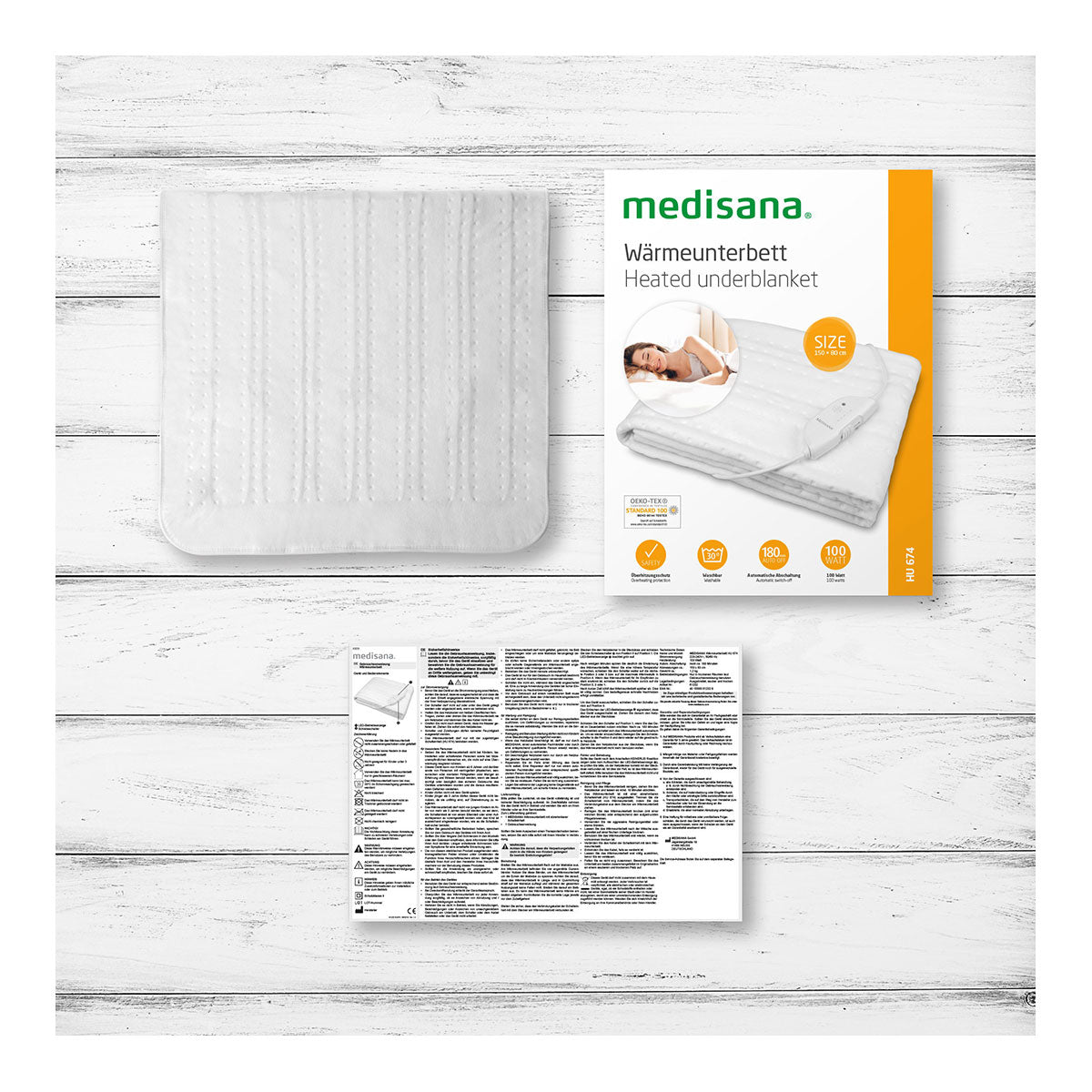 Elektrisches Wärmeunterbett (waschbar)