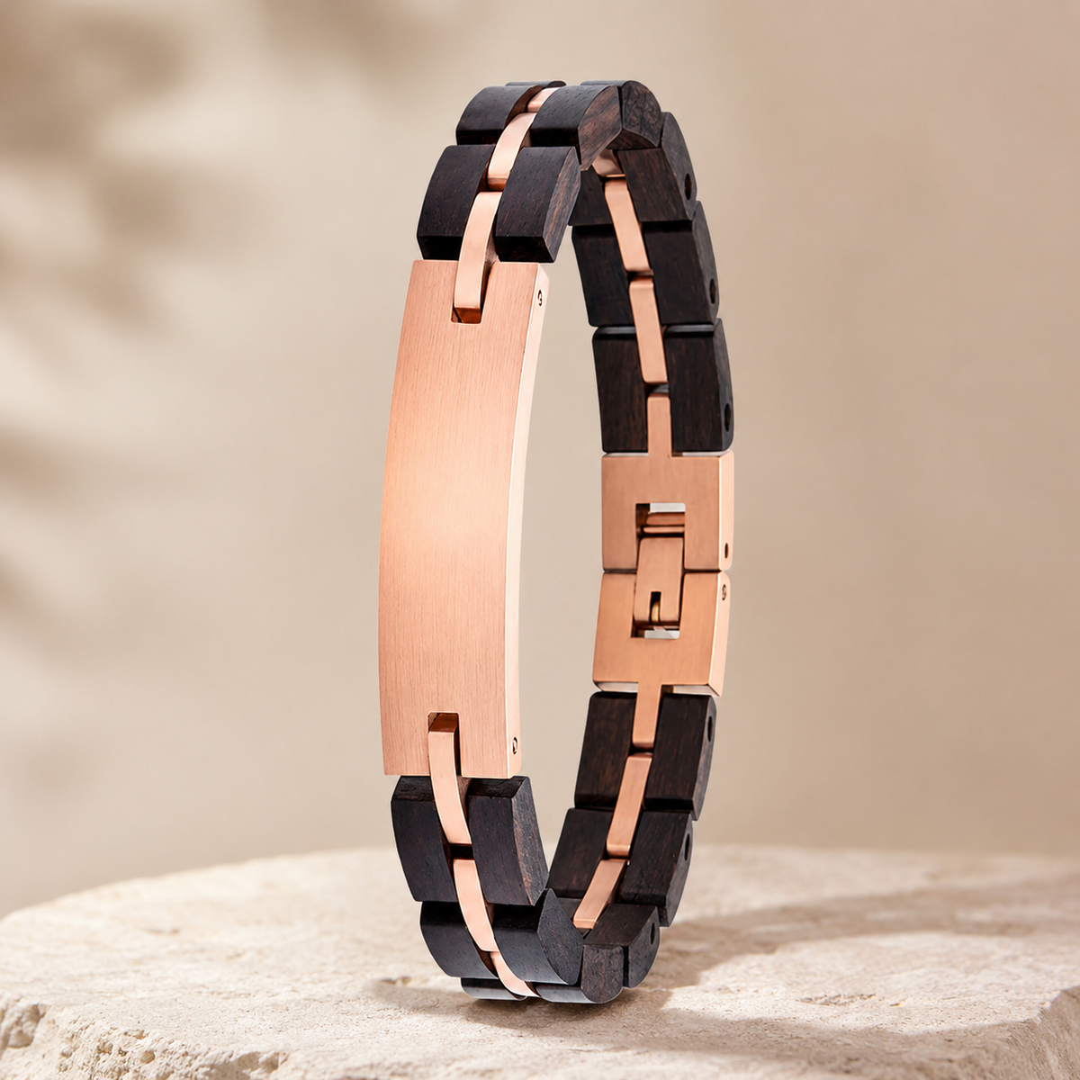 Elementarmband unisex Ebenholz