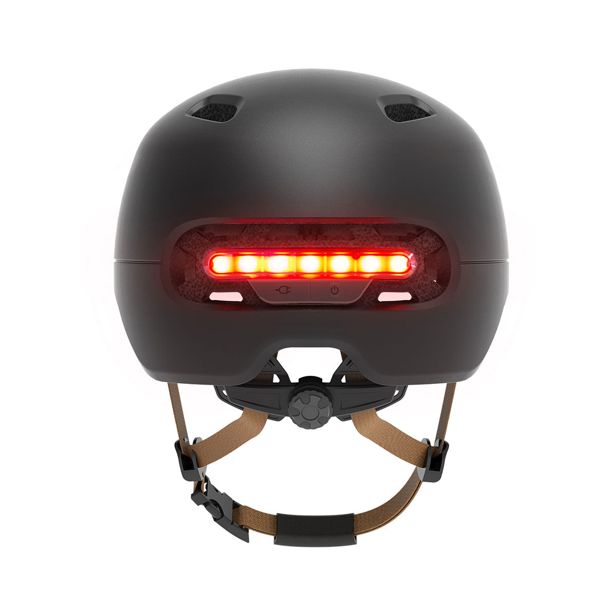 Fahrradhelm mit Bremslicht und SOS-Alarm