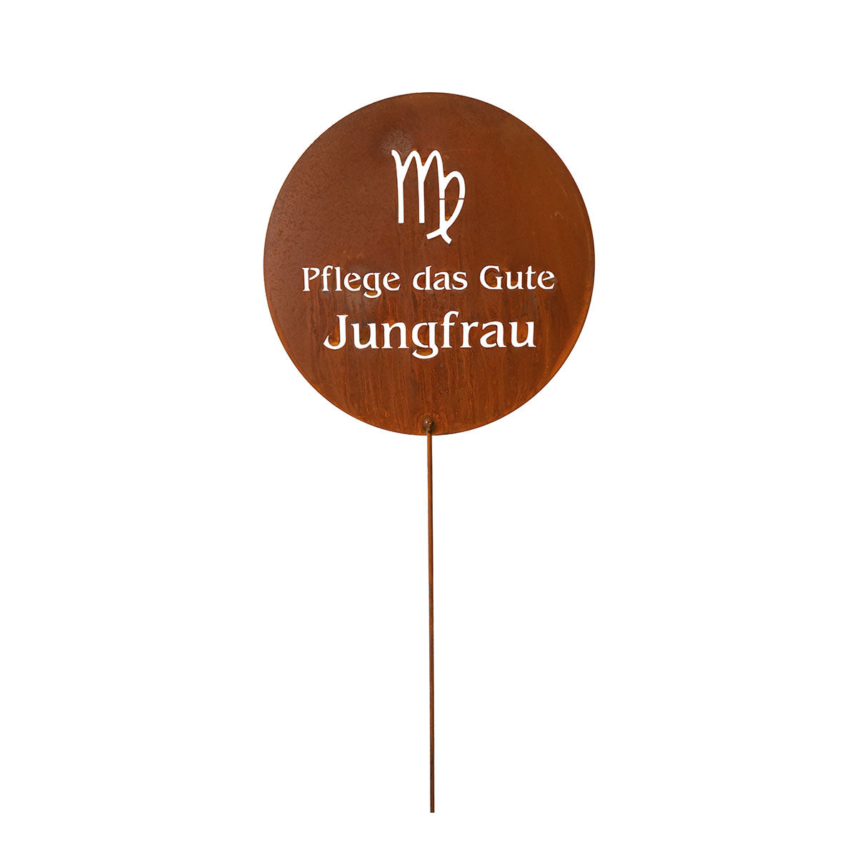 Gartenstecker Sternzeichen Jungfrau 24.08. - 23.09. | Edelrost