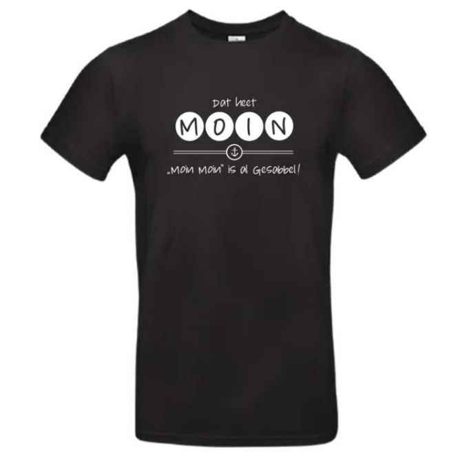 T-Shirt "Dat heet MOIN - Moin Moin is al Gesabbel" för Kinner