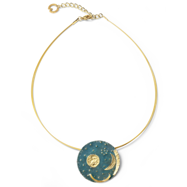 Petra Waszak: Collier "Himmelsscheibe von Nebra"