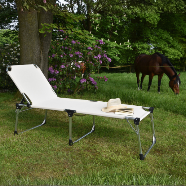 XXL Sonnenliege ABACO (beige)