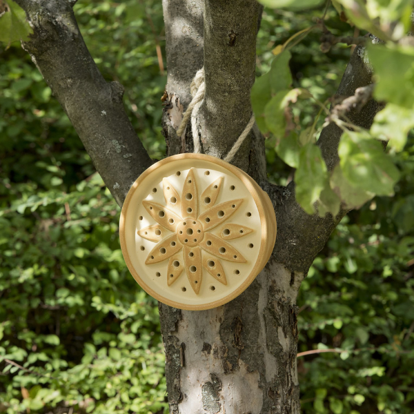Wildbienenhaus Blume aus CeraNatur®-Keramik (Artgerechte Nisthilfe für bedrohte Bestäuber)