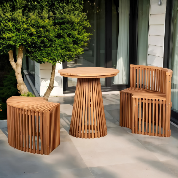 Teakholz Gartenmöbelgruppe Henfield