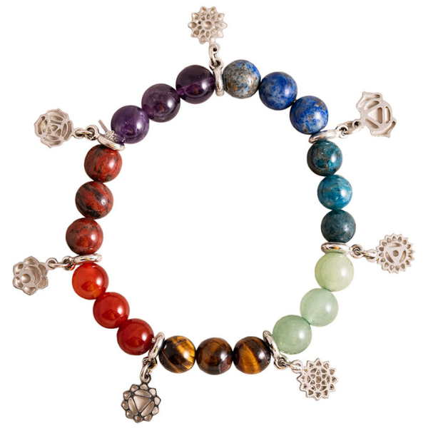 Armband mit Chakra Steinen