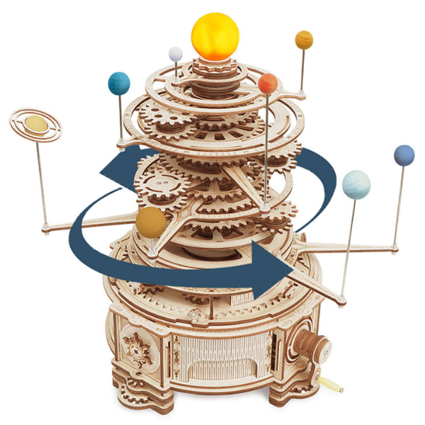 3D-Holzpuzzle Sonnensystem