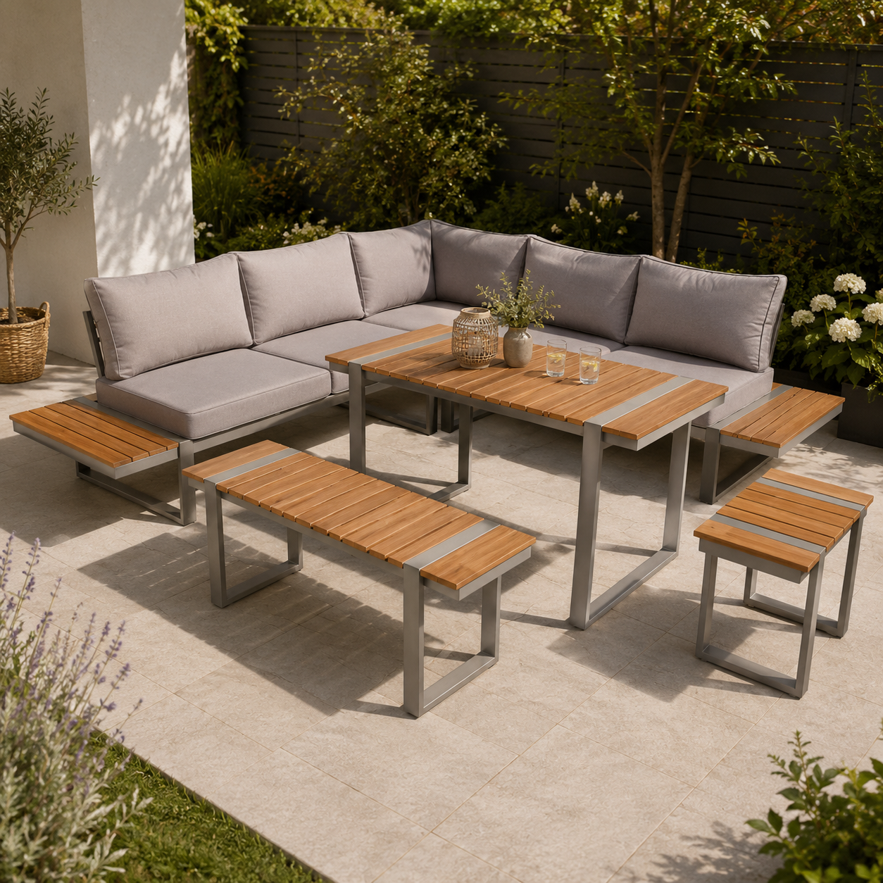 Lounge-Eckgruppe AUREA (6-tlg.)