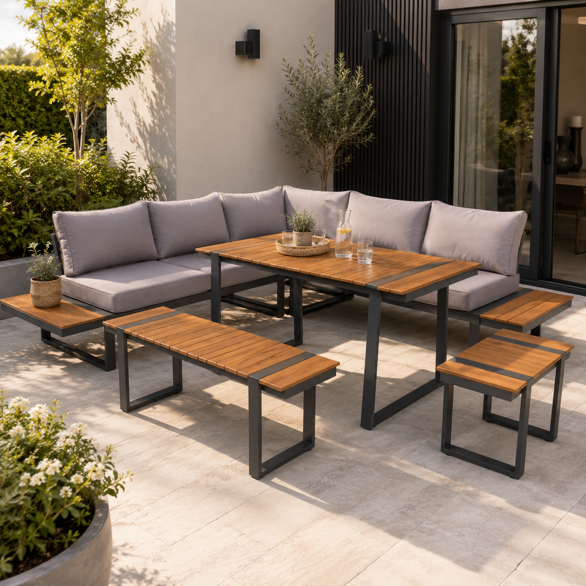 Lounge-Eckgruppe BELMIRA (6-tlg.)
