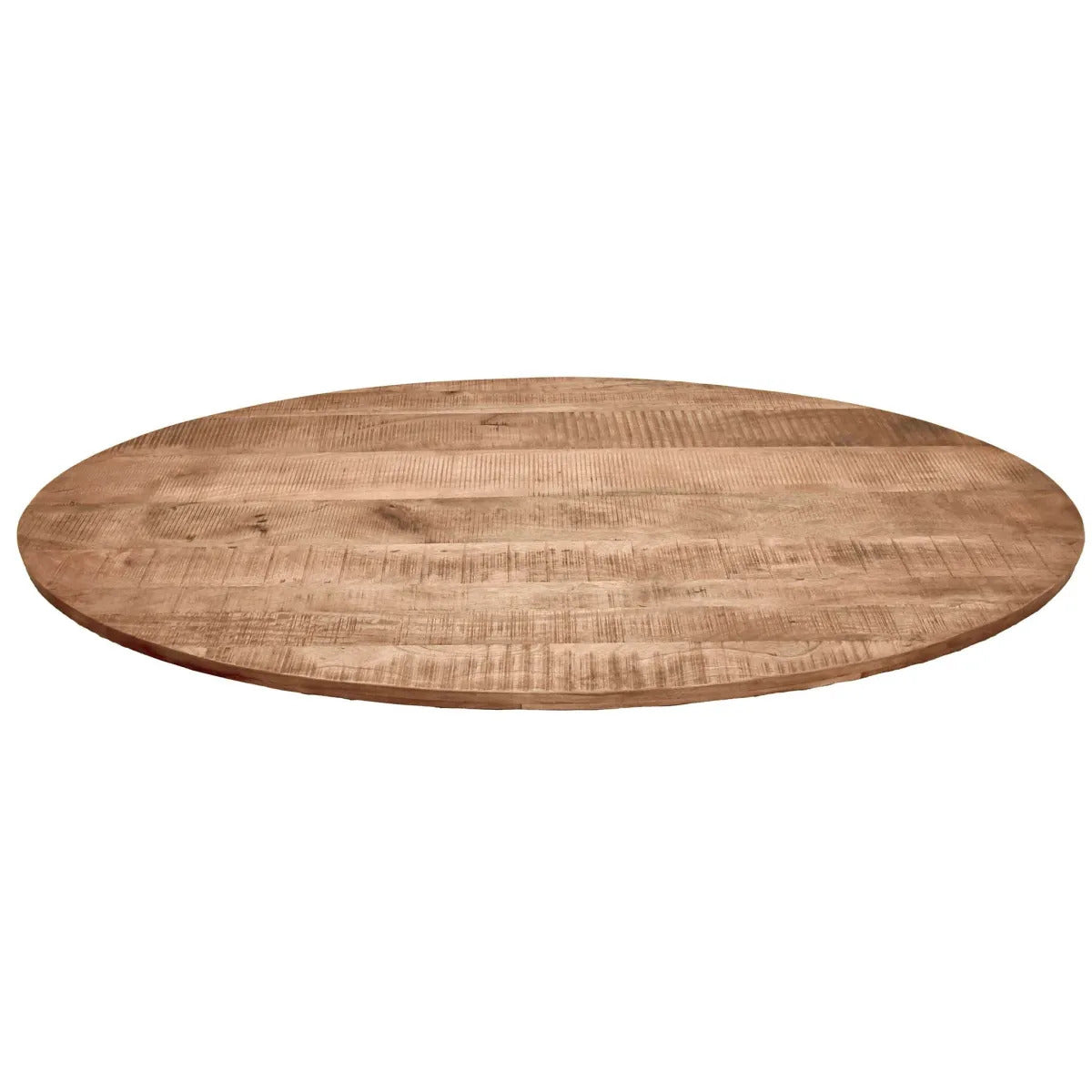 Massivholztisch Avola (Mangoholz) oval 180 x 90 cm - Gestell Kreuz-Form