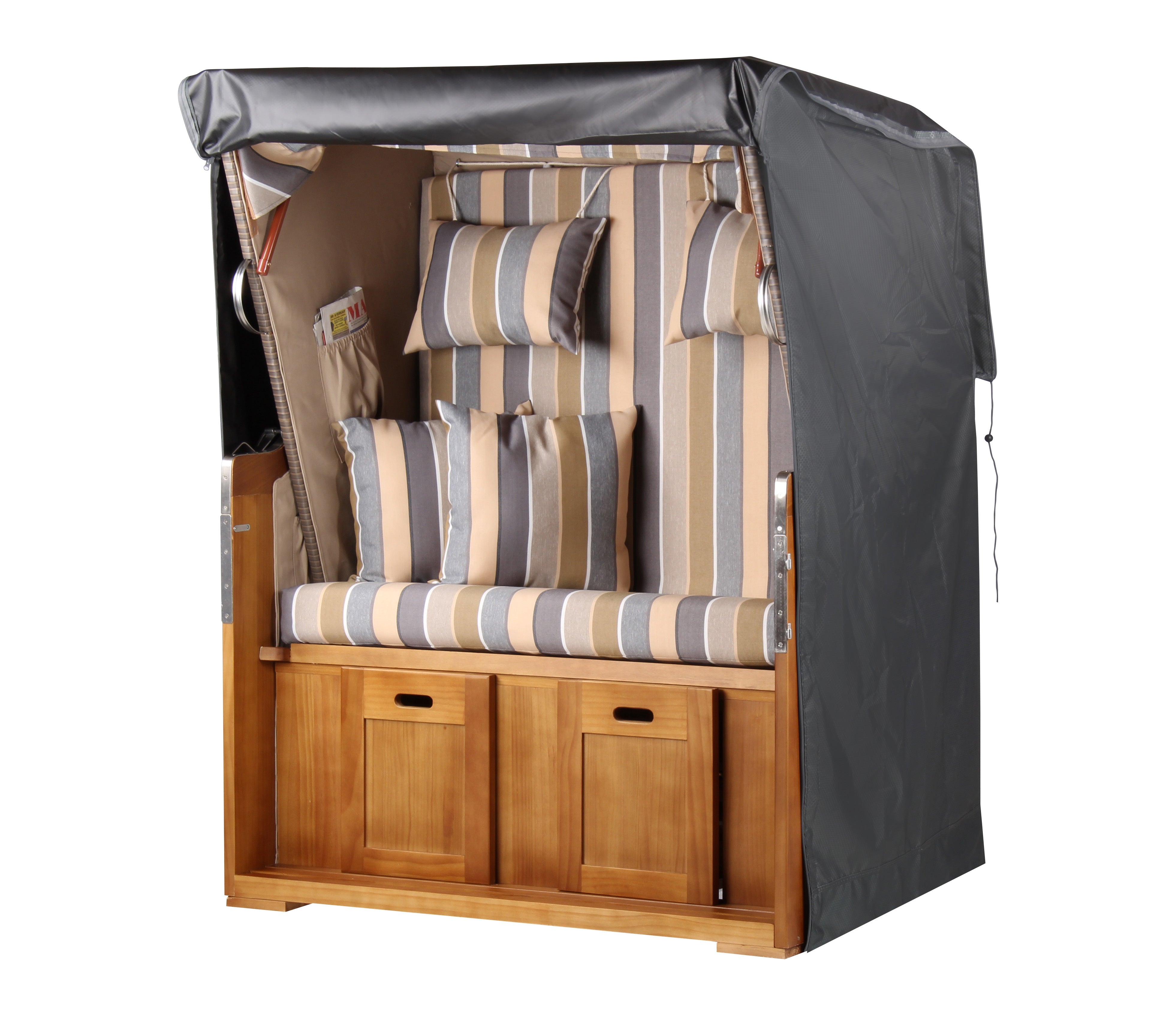 bene protect Strandkorb Schutzhülle Aero Protect Größe XL Dunkelgrau